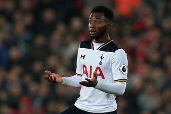 LIVERPOOL, ENGLAND - OCTOBER 25:  Georges-Kevin Nkoudou of Tottenham in action during the EFL Cup fourth round match between Liverpool and Tottenham Hotspur at Anfield on October 25, 2016 in Liverpool, England.  (Photo by Jan Kruger/Getty Images)