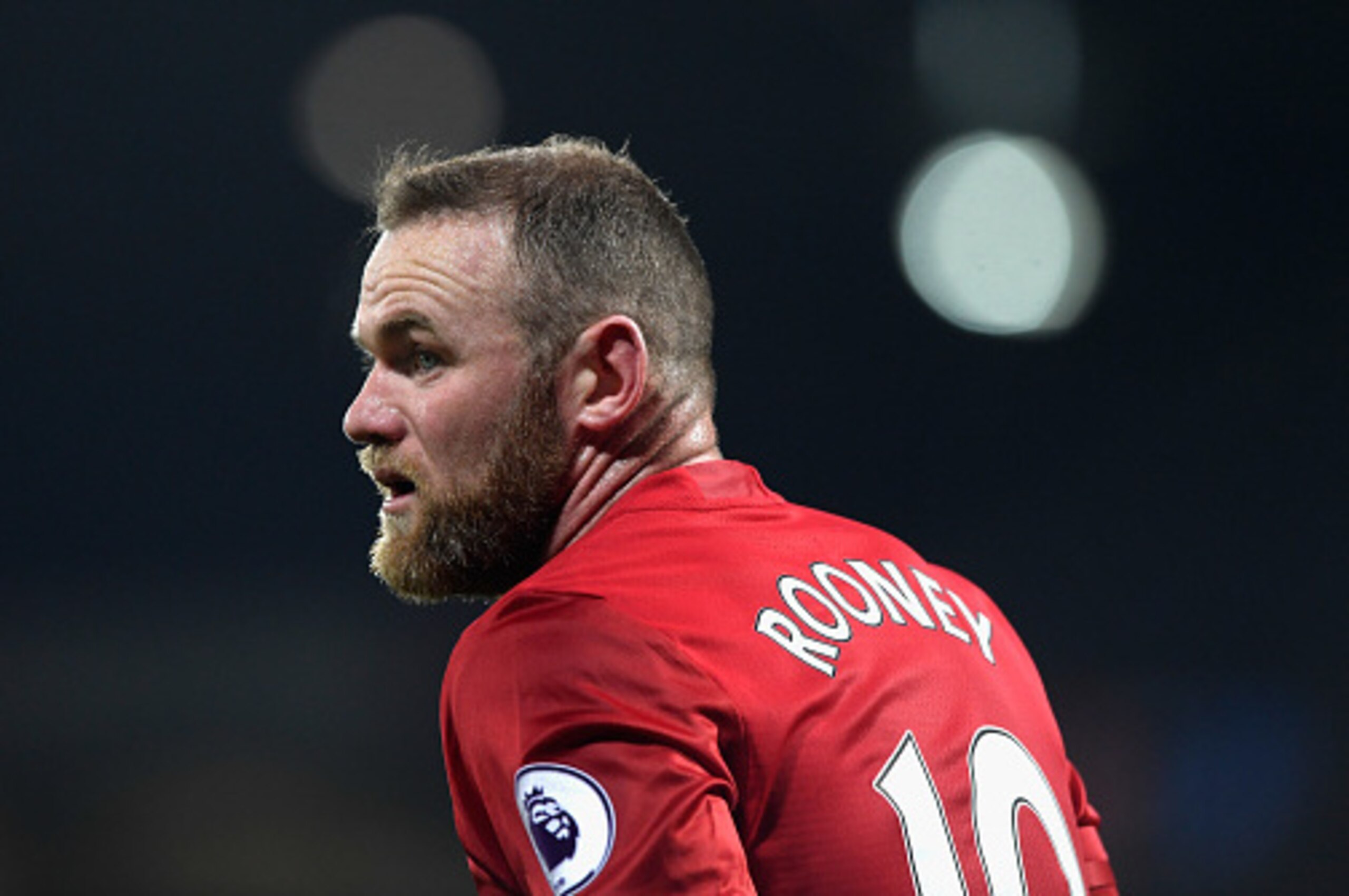 WEST BROMWICH, ENGLAND - DECEMBER 17:  Wayne Rooney of Manchester United looks on during the Premier League match between West Bromwich Albion and Manchester United at The Hawthorns on December 17, 2016 in West Bromwich, England.  (Photo by Stu Forster/Ge