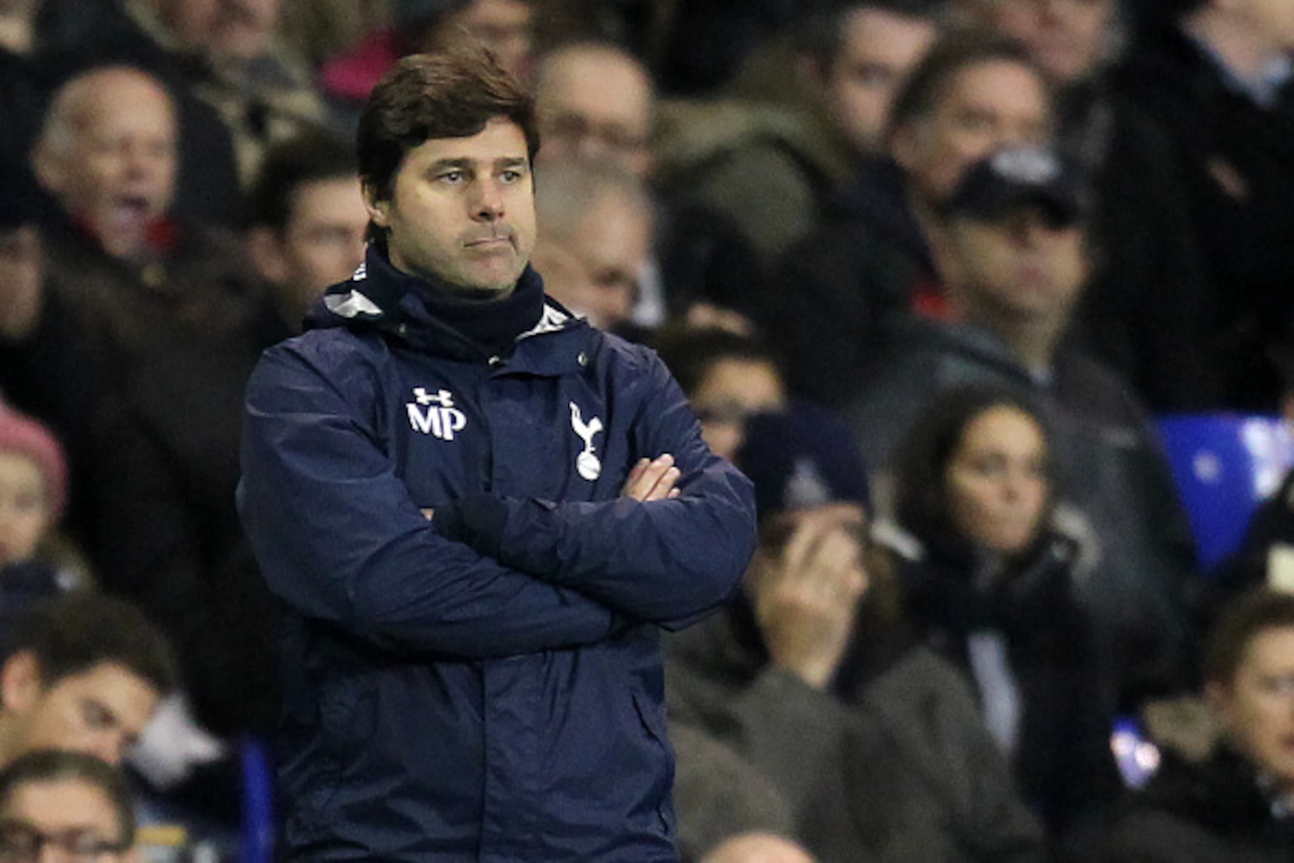 Tottenham Hotspur's Argentinian head coach Mauricio Pochettino watches from the touchline during the English Premier League football match between Tottenham Hotspur and Burnley at White Hart Lane in London, on December 18, 2016. / AFP / Ian KINGTON / REST Tottenham Hotspur's Argentinian head coach Mauricio Pochettino watches from the touchline during the English Premier League football match between Tottenham Hotspur and Burnley at White Hart Lane in London, on December 18, 2016. / AFP / Ian KINGTON / REST