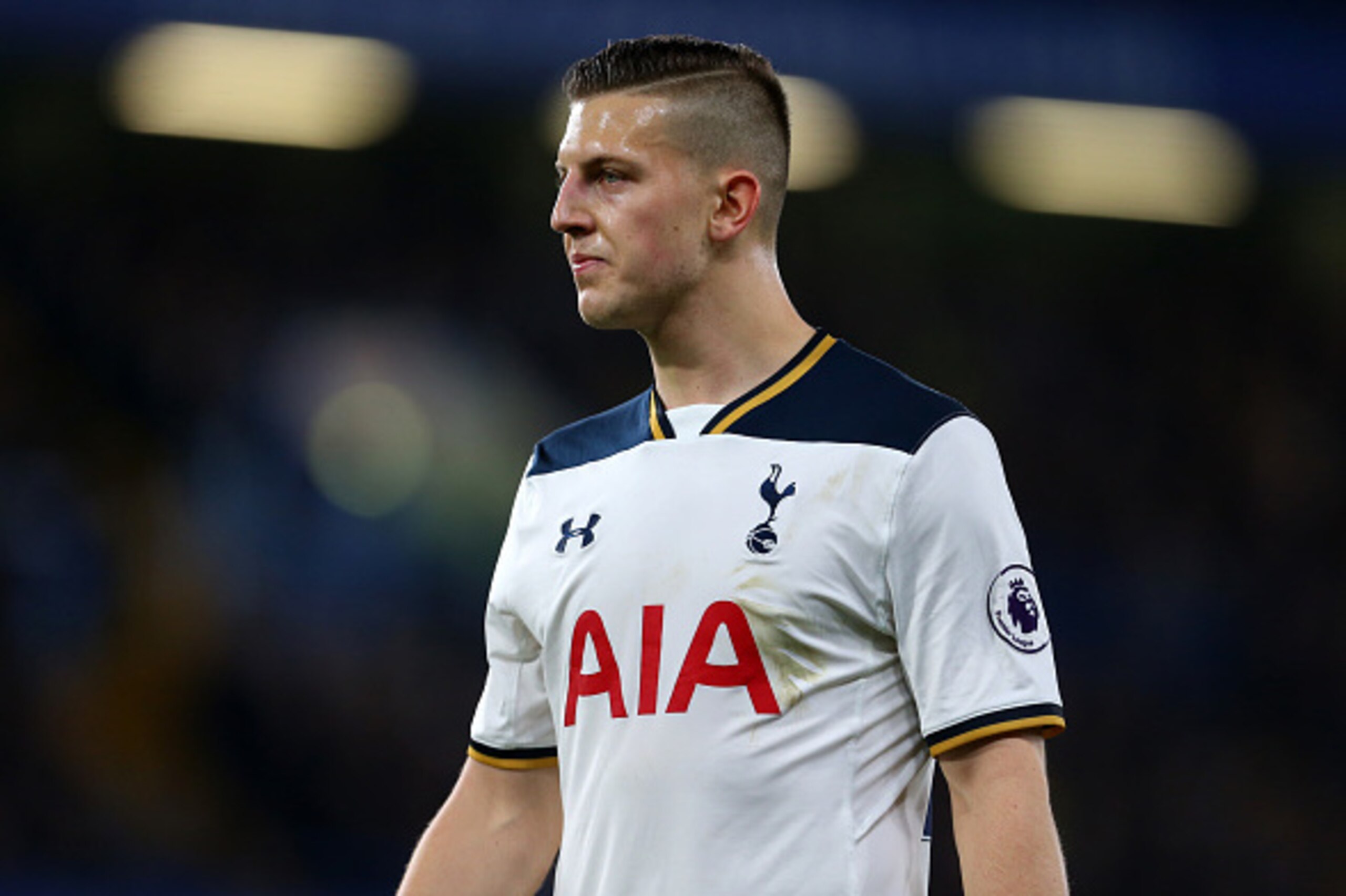 LONDON, ENGLAND - NOVEMBER 26: Kevin Wimmer of Tottenham Hotspur during the Premier League match between Chelsea and Tottenham Hotspur at Stamford Bridge on November 26, 2016 in London, England. (Photo by Catherine Ivill - AMA/Getty Images) LONDON, ENGLAND - NOVEMBER 26: Kevin Wimmer of Tottenham Hotspur during the Premier League match between Chelsea and Tottenham Hotspur at Stamford Bridge on November 26, 2016 in London, England. (Photo by Catherine Ivill - AMA/Getty Images)