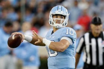 North Carolina Tar Heels quarterback Mitch Trubisky