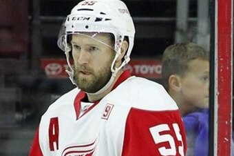 Edmonton's internal metrics rated Russell and Niklas Kronwall (above) as two of the NHL's best puckmovers