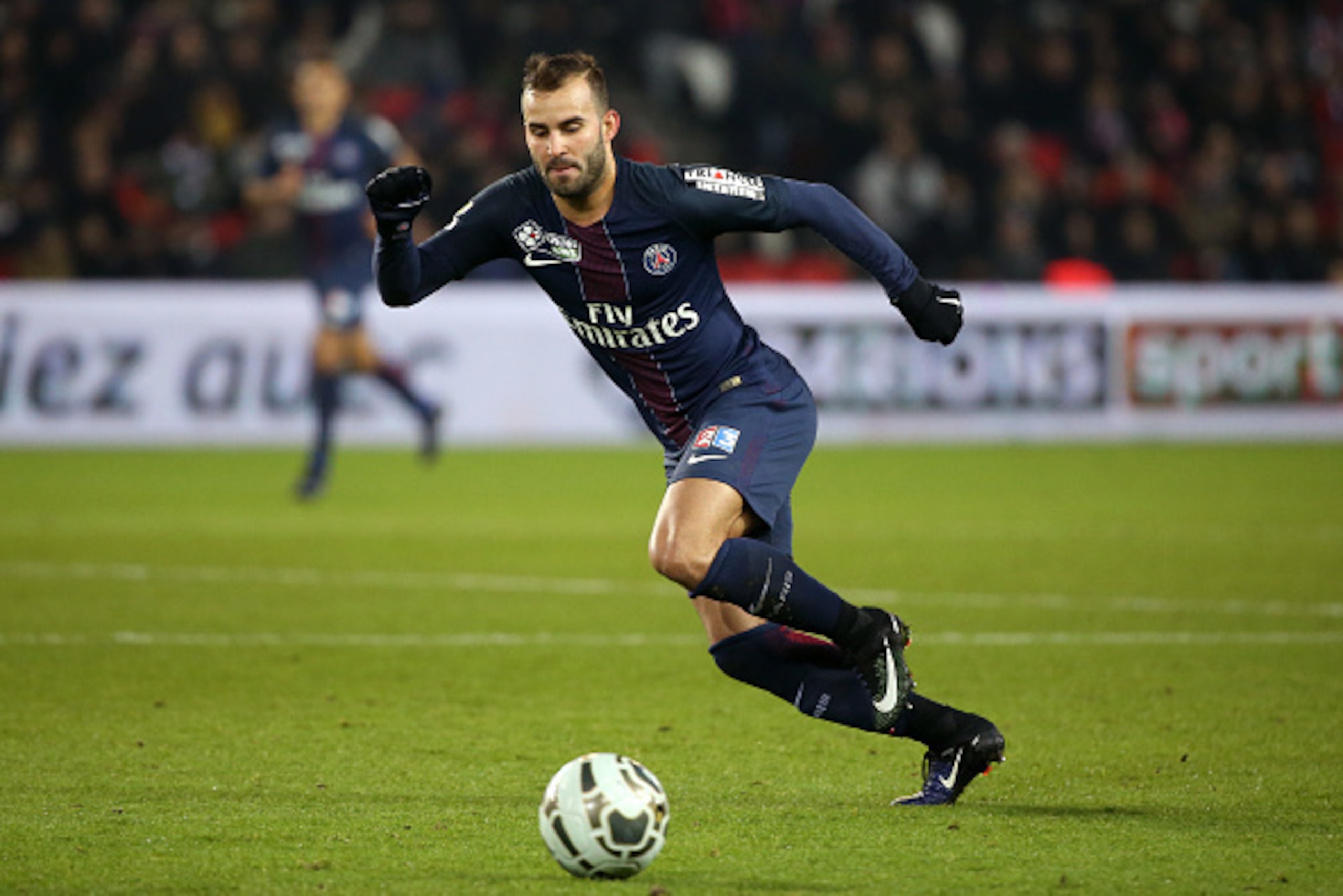 PARIS, FRANCE - DECEMBER 14: Jese Rodriguez of PSG in action during the French League Cup (Coupe de la Ligue) match between Paris Saint-Germain (PSG) and Lille OSC at Parc des Princes stadium on December 14, 2016 in Paris, France. (Photo by Jean Catuffe/G PARIS, FRANCE - DECEMBER 14: Jese Rodriguez of PSG in action during the French League Cup (Coupe de la Ligue) match between Paris Saint-Germain (PSG) and Lille OSC at Parc des Princes stadium on December 14, 2016 in Paris, France. (Photo by Jean Catuffe/G