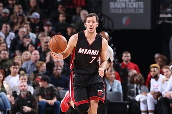PORTLAND, OR - DECEMBER 3:  Goran Dragic #7 of the Miami Heat handles the ball against the Portland Trail Blazers on December 3, 2016 at the Moda Center in Portland, Oregon. NOTE TO USER: User expressly acknowledges and agrees that, by downloading and or 