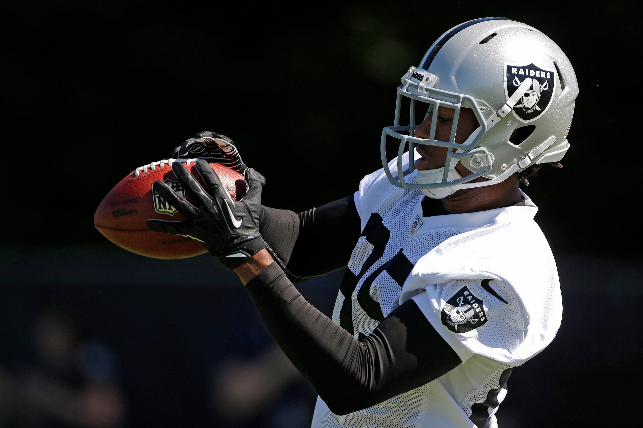 Roberts spent 2014 on the Raiders practice squad after the team signed him as an undrafted free agent that spring. Roberts spent 2014 on the Raiders practice squad after the team signed him as an undrafted free agent that spring.