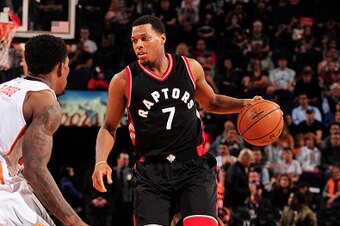PHOENIX, AZ - DECEMBER 29:  Kyle Lowry #7 of the Toronto Raptors handles the ball during a game against the Phoenix Suns on December 29, 2016 at Talking Stick Resort Arena in Phoenix, Arizona. NOTE TO USER: User expressly acknowledges and agrees that, by 
