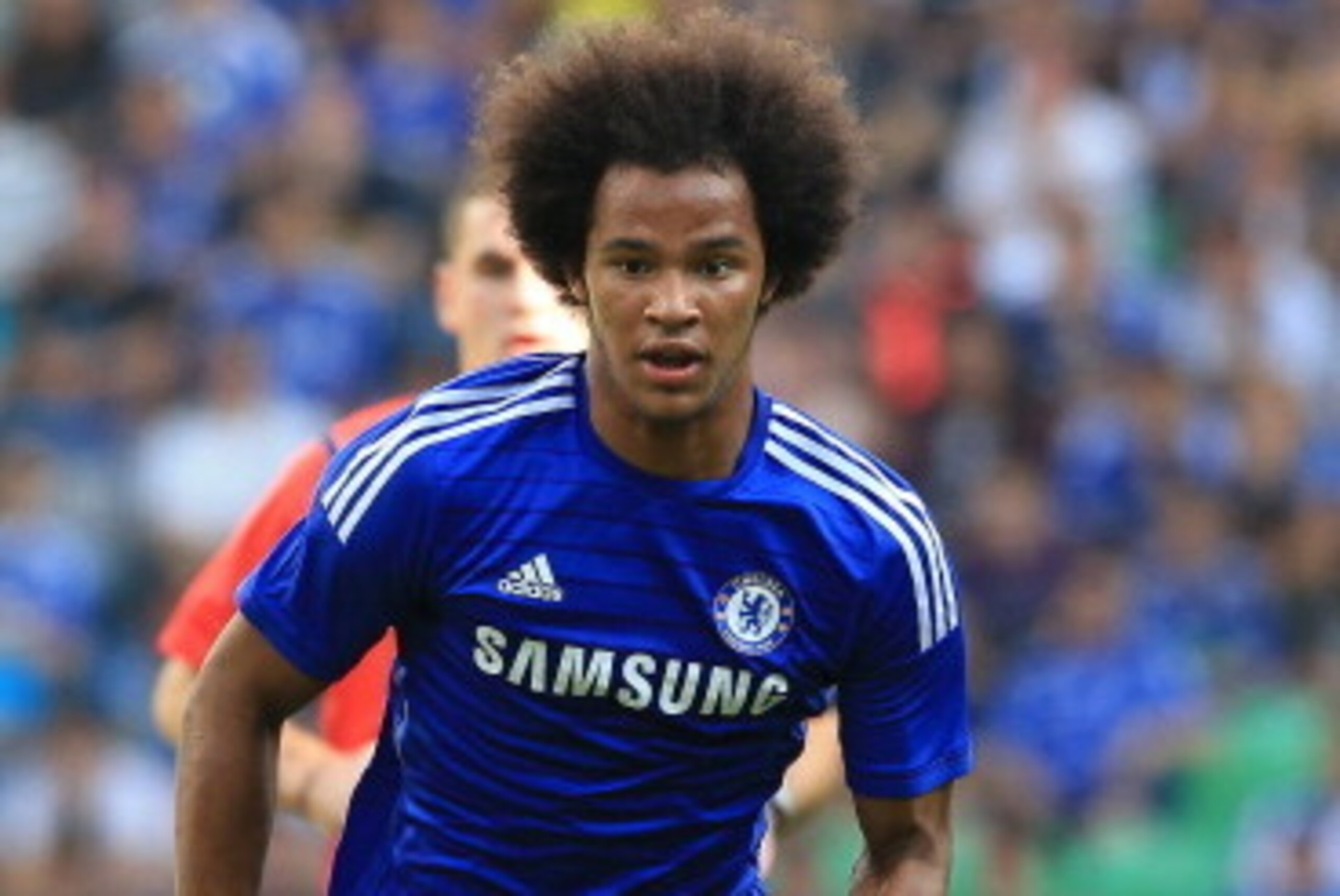 LJUBLJANA, SLOVENIA - JULY 27: Izzy Brown of Chelsea in action during the Pre Season Friendly  match between FC Olimpija Ljubljana and Chelsea at Stozice stadium in Ljubljana, Slovenia on Sunday, July 27, 2014. (Photo by Srdjan Stevanovic/Getty Images)