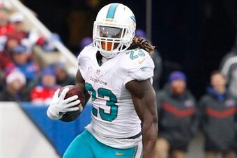 Miami running back Jay Ajayi
