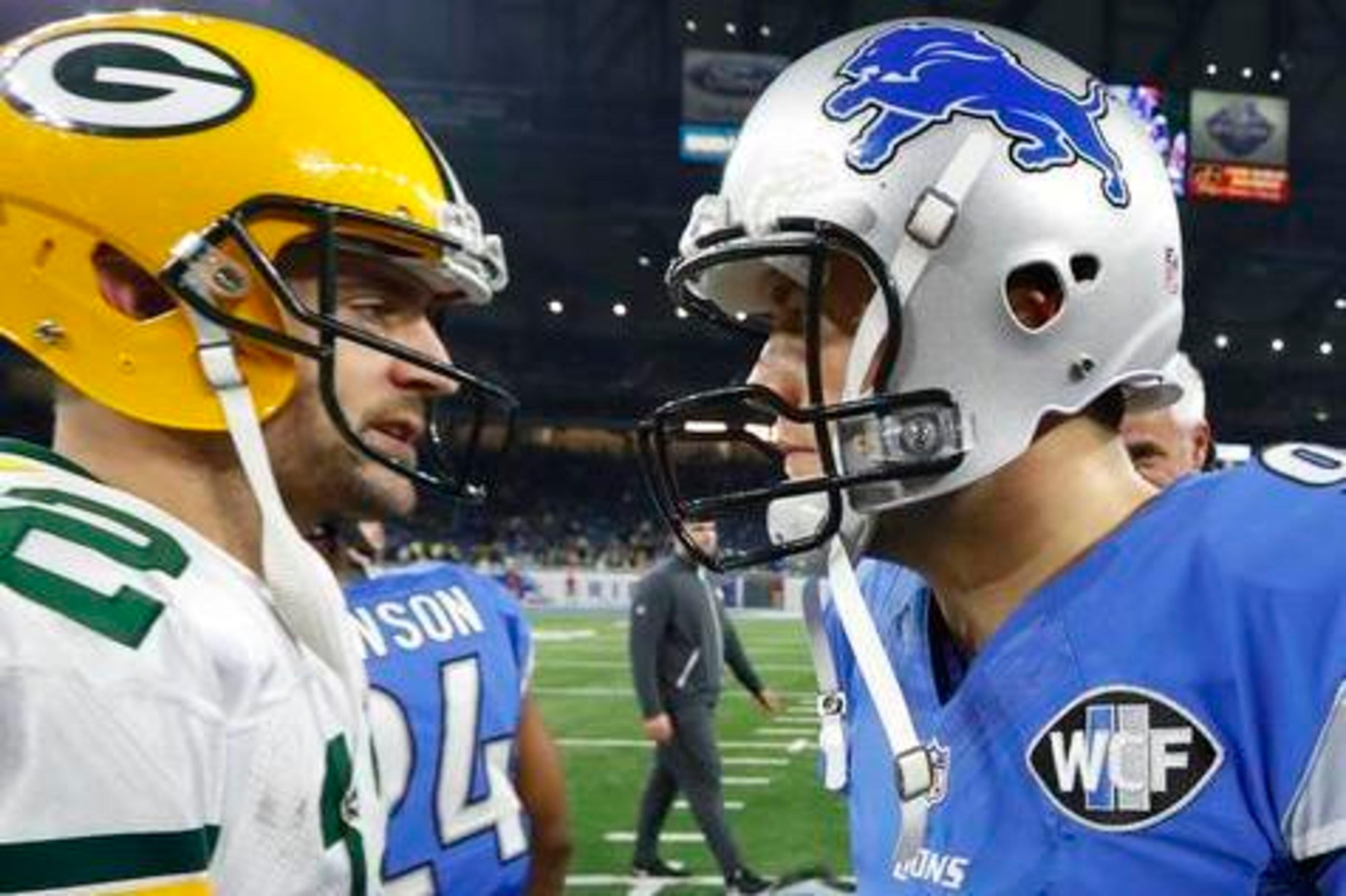 Aaron Rodgers and Matthew Stafford