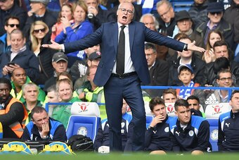 LONDON, ENGLAND - OCTOBER 15:  Claudio Ranieri, Manager of Leicester City reacts during the Premier League match between Chelsea and Leicester City at Stamford Bridge on October 15, 2016 in London, England.  (Photo by Shaun Botterill/Getty Images)