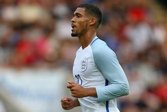 COLCHESTER, ENGLAND - SEPTEMBER 06: Ruben Loftus-Cheek of England U21 during the UEFA European U21 Championship Qualifier Group 9 match between England U21 and Norway U21 at Colchester Community Stadium on September 6, 2016 in Colchester, England. (Photo 