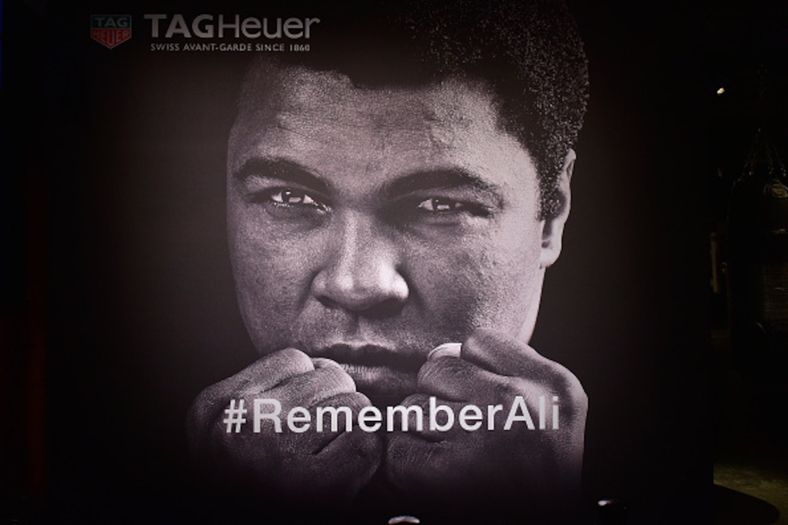 NEW YORK, NY - OCTOBER 25:  A view of the Muhammad Ali tribute event at Gleason's Gym on October 25, 2016 in New York City.  (Photo by Eugene Gologursky/Getty Images for TAG Heuer)