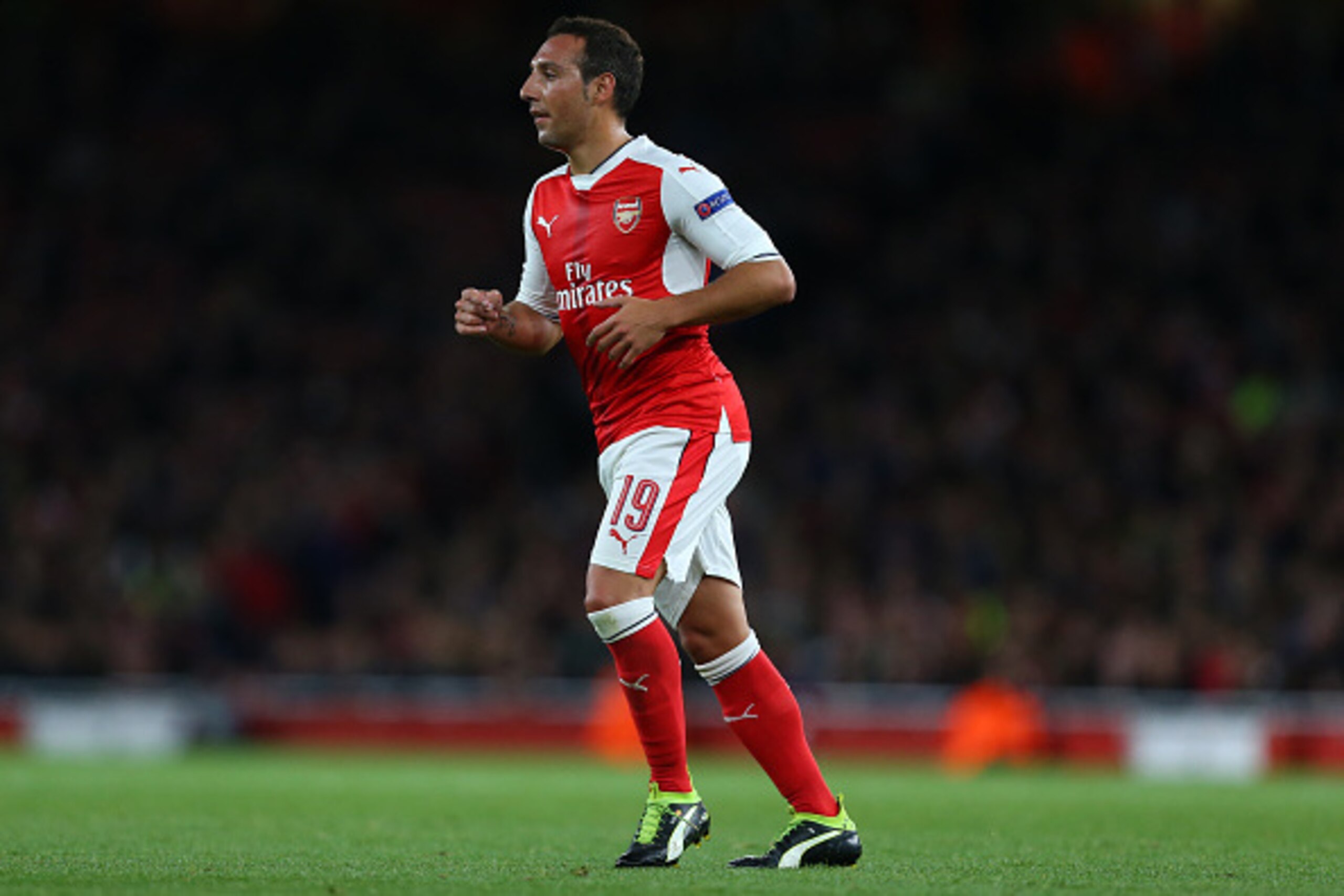 LONDON, ENGLAND - OCTOBER 19: Santi Cazorla of Arsenal during the UEFA Champions League match between Arsenal FC and PFC Ludogorets Razgrad at Emirates Stadium on October 19, 2016 in London, England. (Photo by Catherine Ivill - AMA/Getty Images) LONDON, ENGLAND - OCTOBER 19: Santi Cazorla of Arsenal during the UEFA Champions League match between Arsenal FC and PFC Ludogorets Razgrad at Emirates Stadium on October 19, 2016 in London, England. (Photo by Catherine Ivill - AMA/Getty Images)