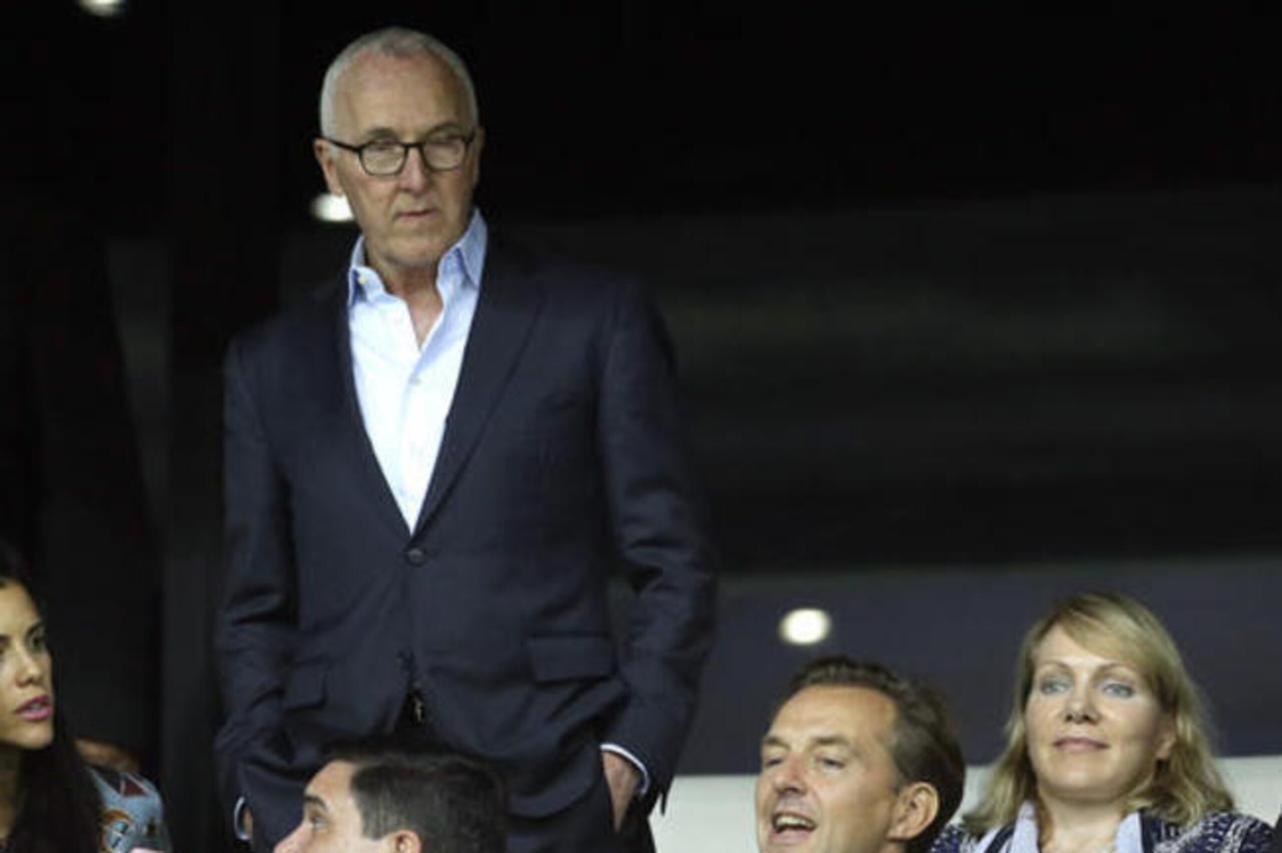 Frank McCourt, pictured next to former owner Margarita Louis-Dreyfus, has pledged to invest heavily to make OM challengers again.