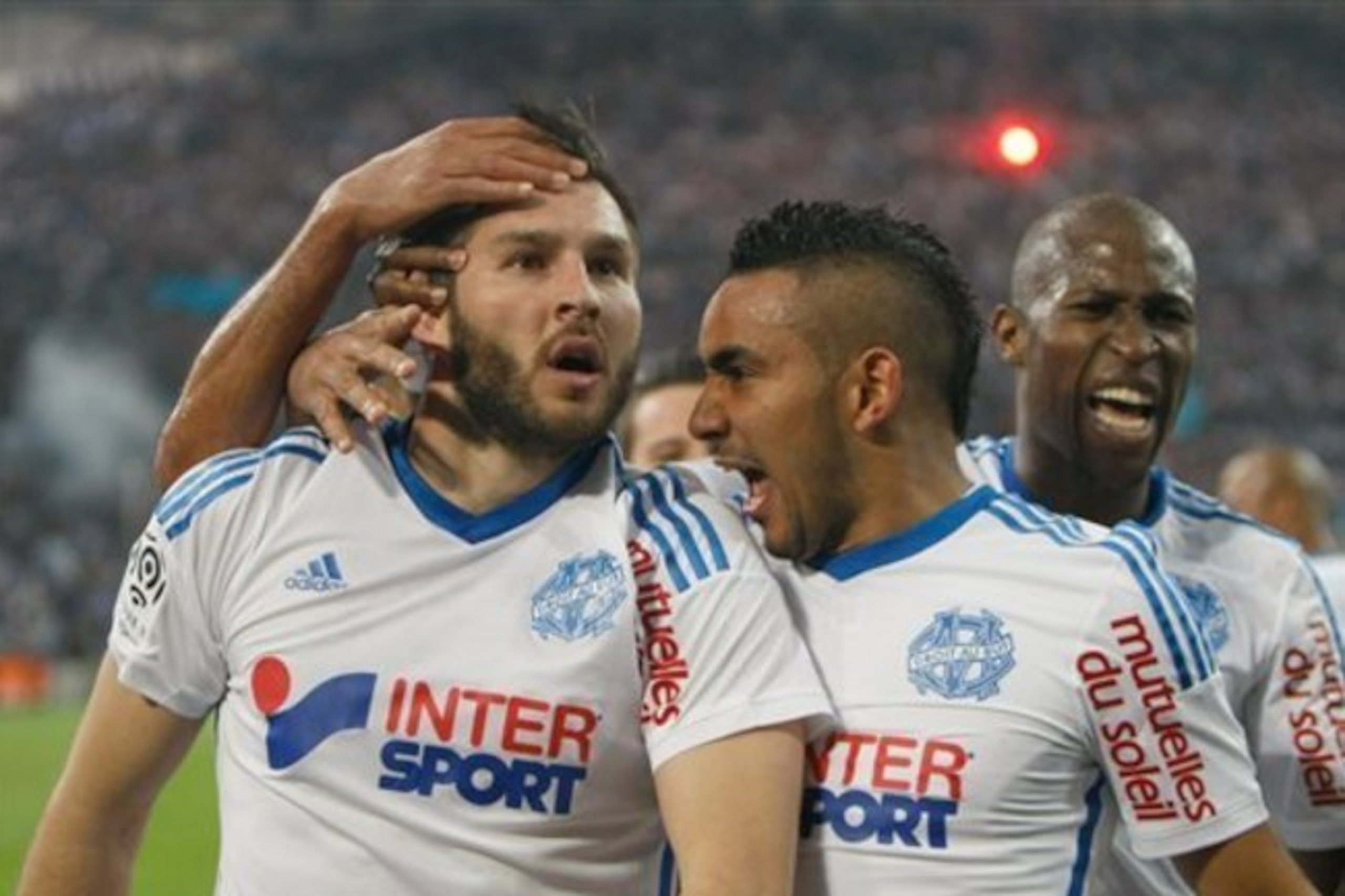 The re-signing of Dimitri Payet (centre), pictured in his first spell at the club with André-Pierre Gignac (left), would be a huge statement of intent from the new regime.
