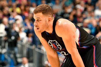 ORLANDO, FL - DECEMBER 14: Blake Griffin #32 of the Los Angeles Clippers looks on during the game against the Orlando Magic on December 14, 2016 at Amway Center in Orlando, Florida Or. NOTE TO USER: User expressly acknowledges and agrees that, by download