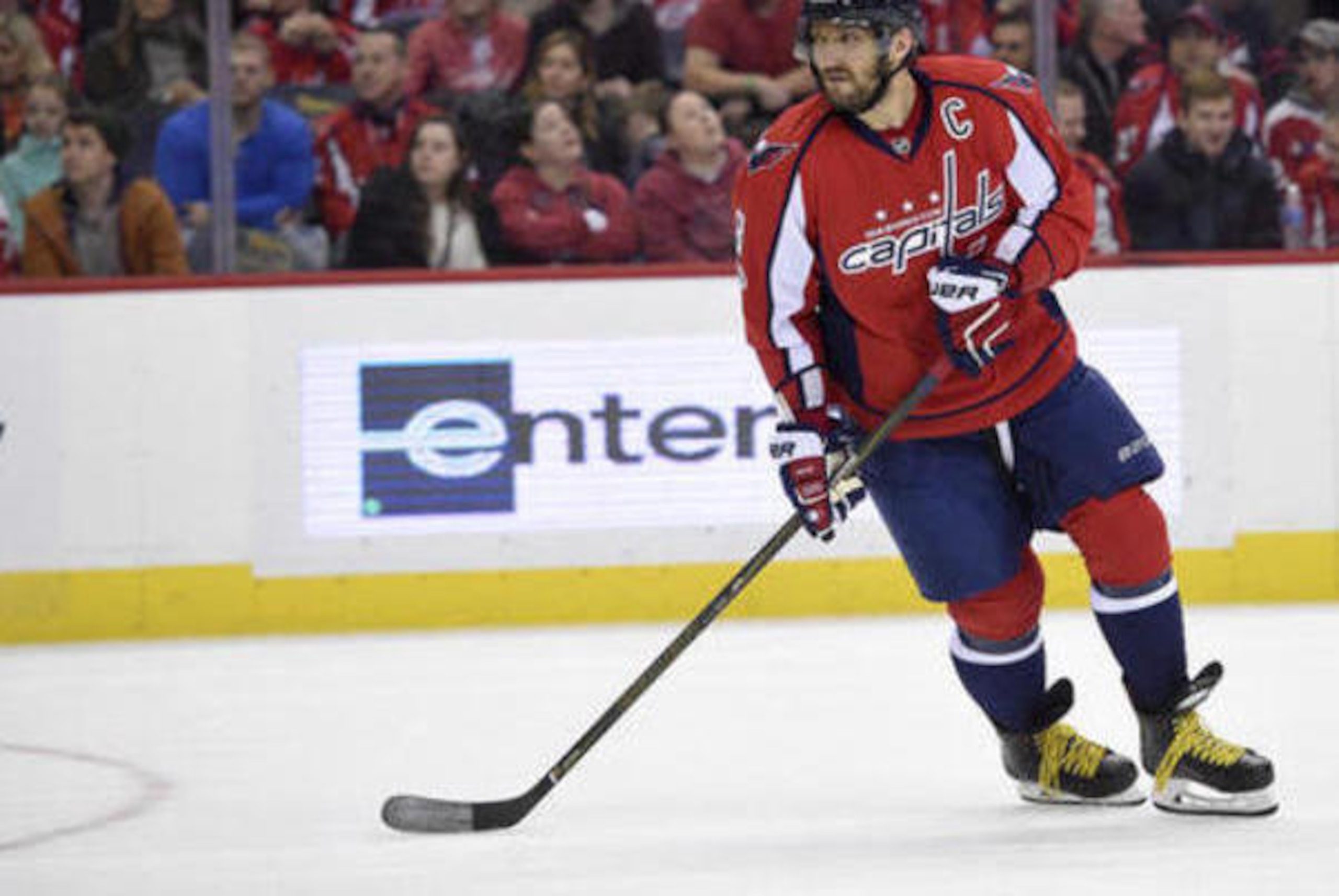 If Alex Ovechkin has more points Sunday than the Falcons have sacks, it could result in a successful prop bet.