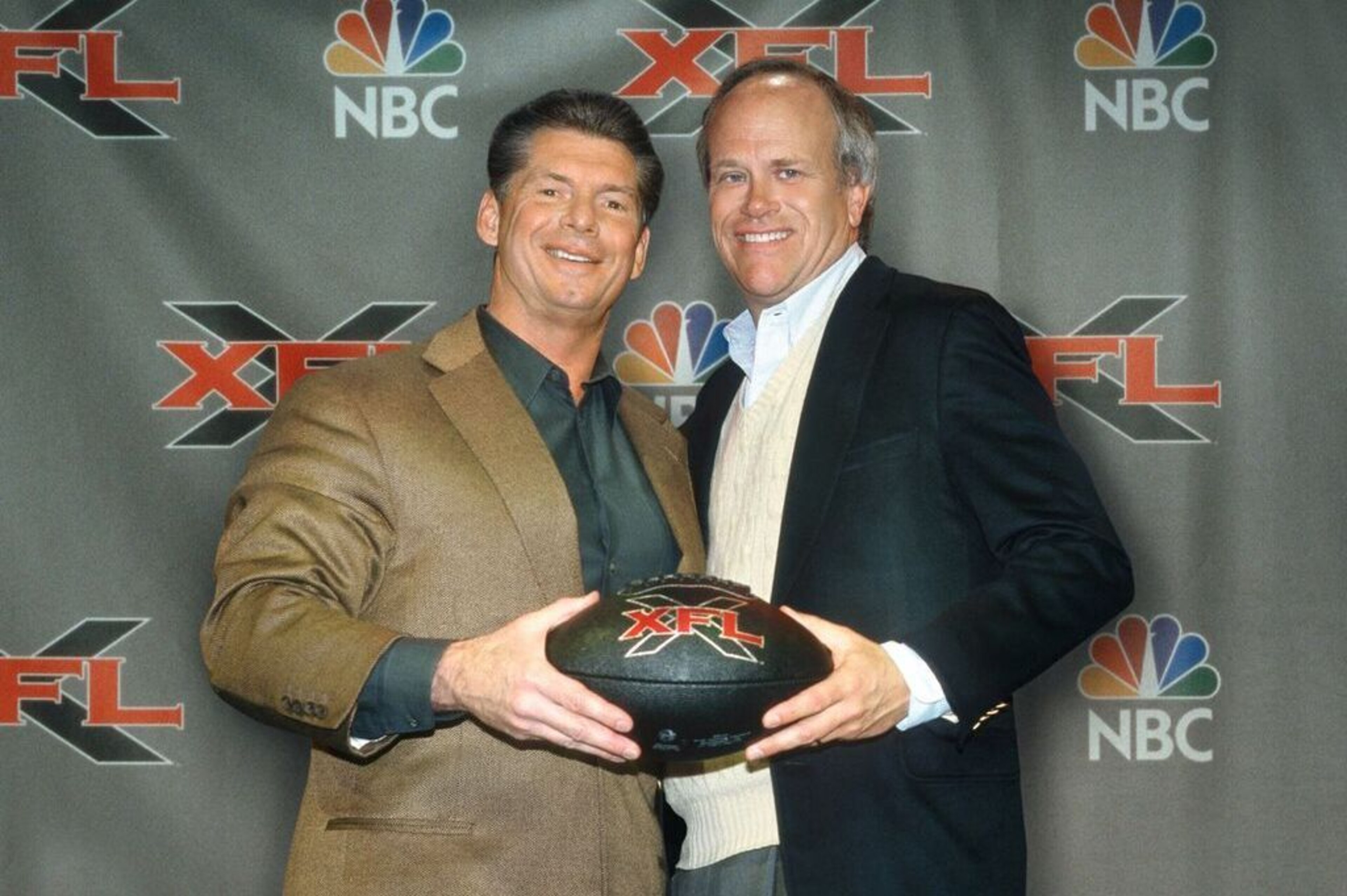 Vince McMahon and Dick Ebersol Vince McMahon and Dick Ebersol