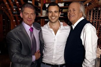 Vince McMahon, Charlie Ebersol and Dick Ebersol