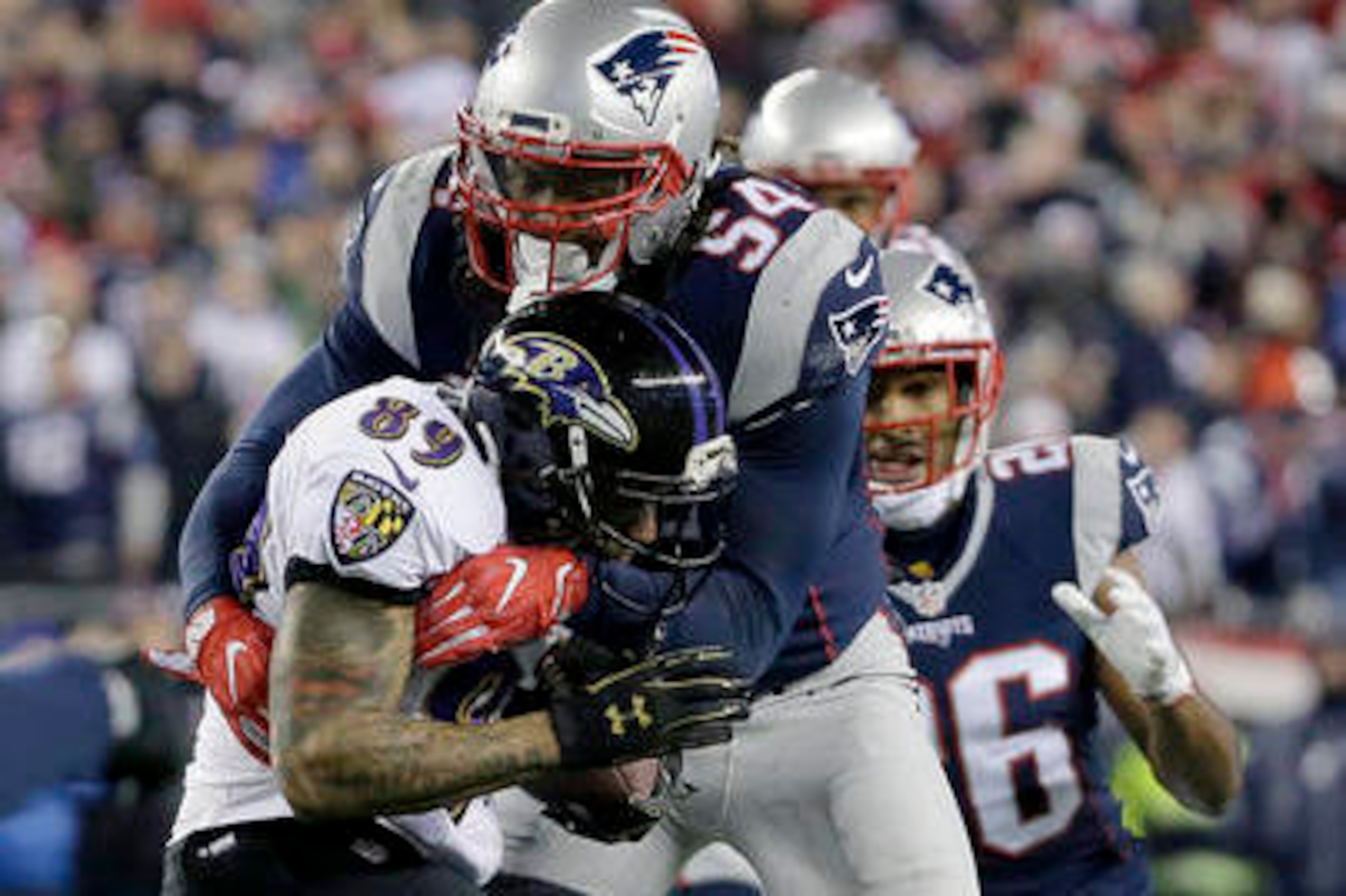 Dont'a Hightower leads the top-ranked scoring defense in the league.