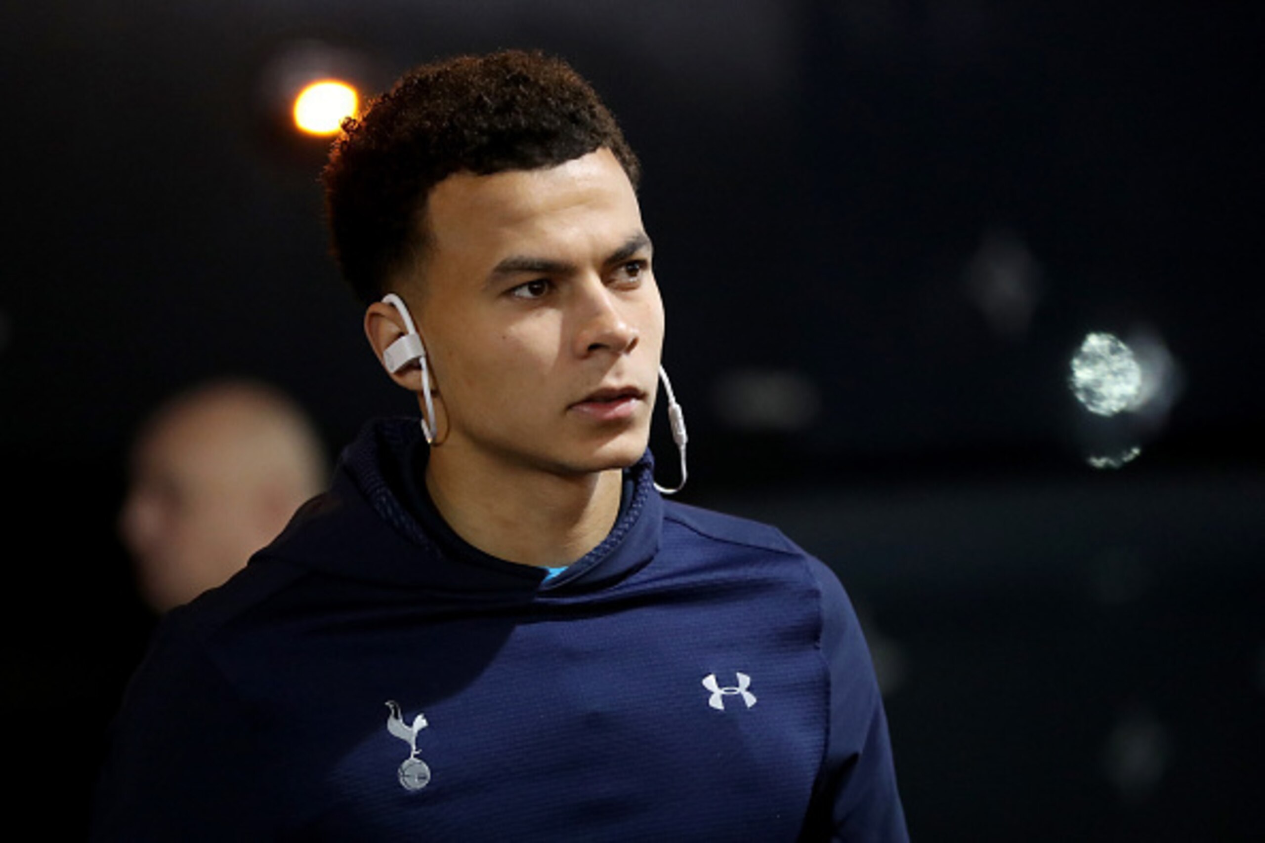 SUNDERLAND, ENGLAND - JANUARY 31:  Dele Alli of Tottenham Hotspur arrives at the stadium prior to the Premier League match between Sunderland and Tottenham Hotspur at Stadium of Light on January 31, 2017 in Sunderland, England.  (Photo by Ian MacNicol/Get