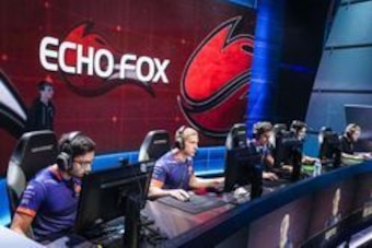 June 22, 2016; Atlanta, GA, USA; Team Echo Fox during week 5 group play at Turner Studios. Mandatory Credit: Jeremey Freeman/Turner Sports via USA TODAY Sports