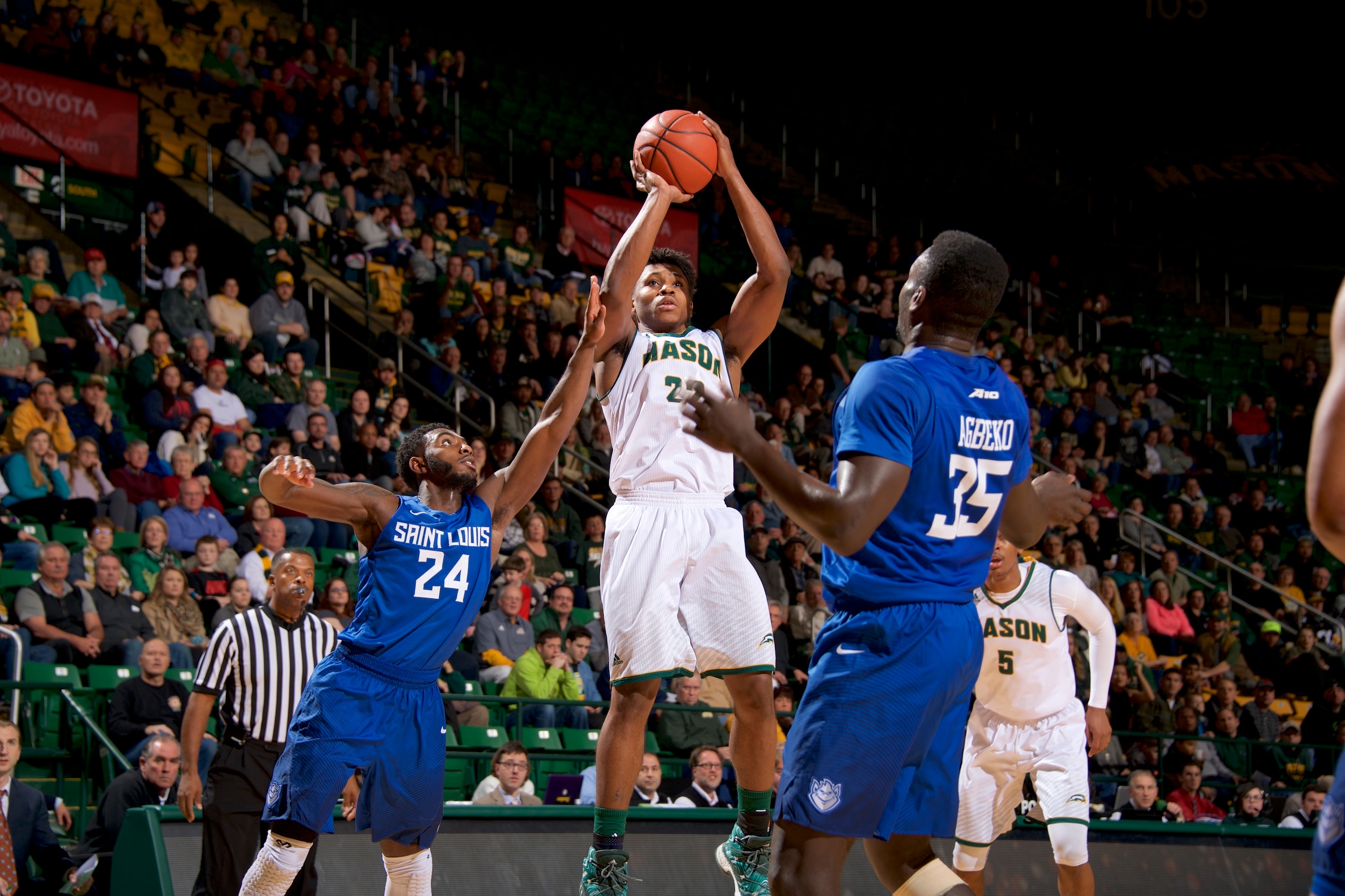 Marquise Moore's jumper has come a long way.