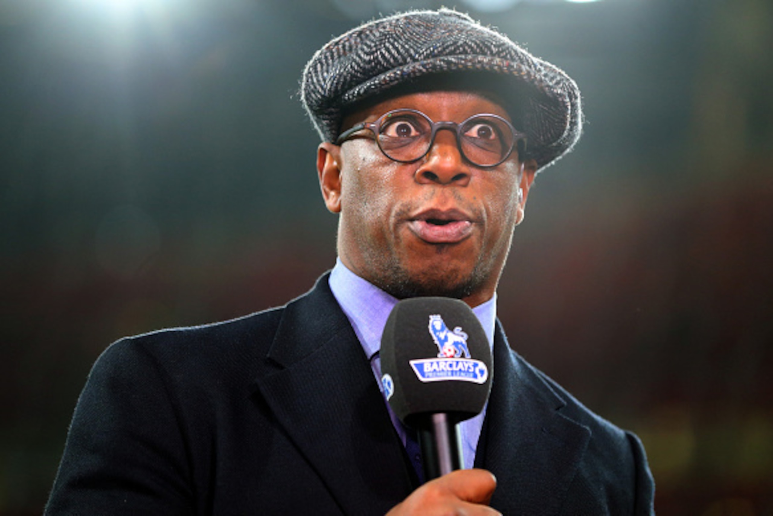 LONDON, ENGLAND - DECEMBER 21:  Former Arsenal player Ian Wright before the Barclays Premier League match between Arsenal and Manchester City at the Emirates Stadium on December 21, 2015 in London, England.  (Photo by Catherine Ivill - AMA/Getty Images)