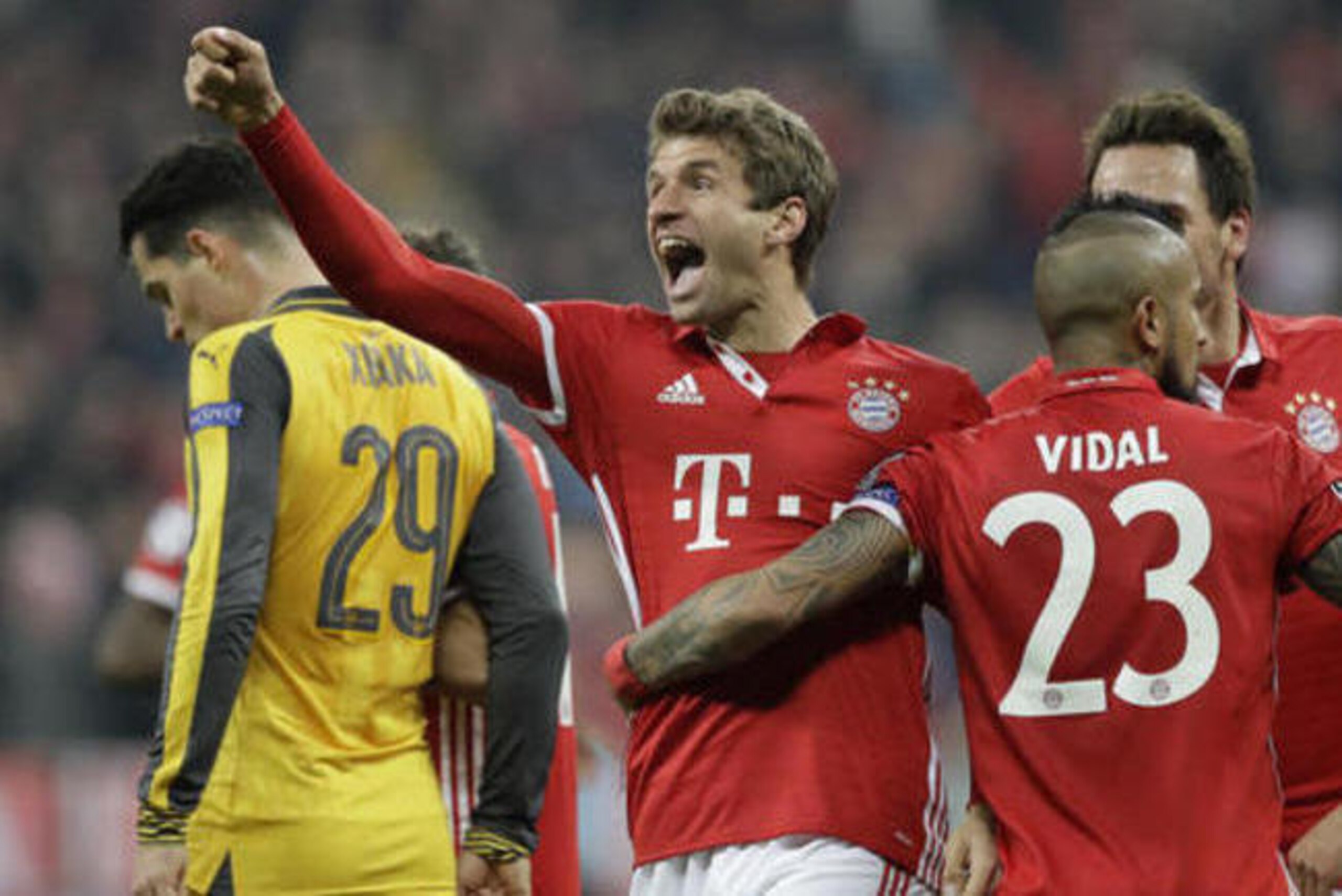 Arsenal collapsed after the loss of Laurent Koscielny against Bayern.