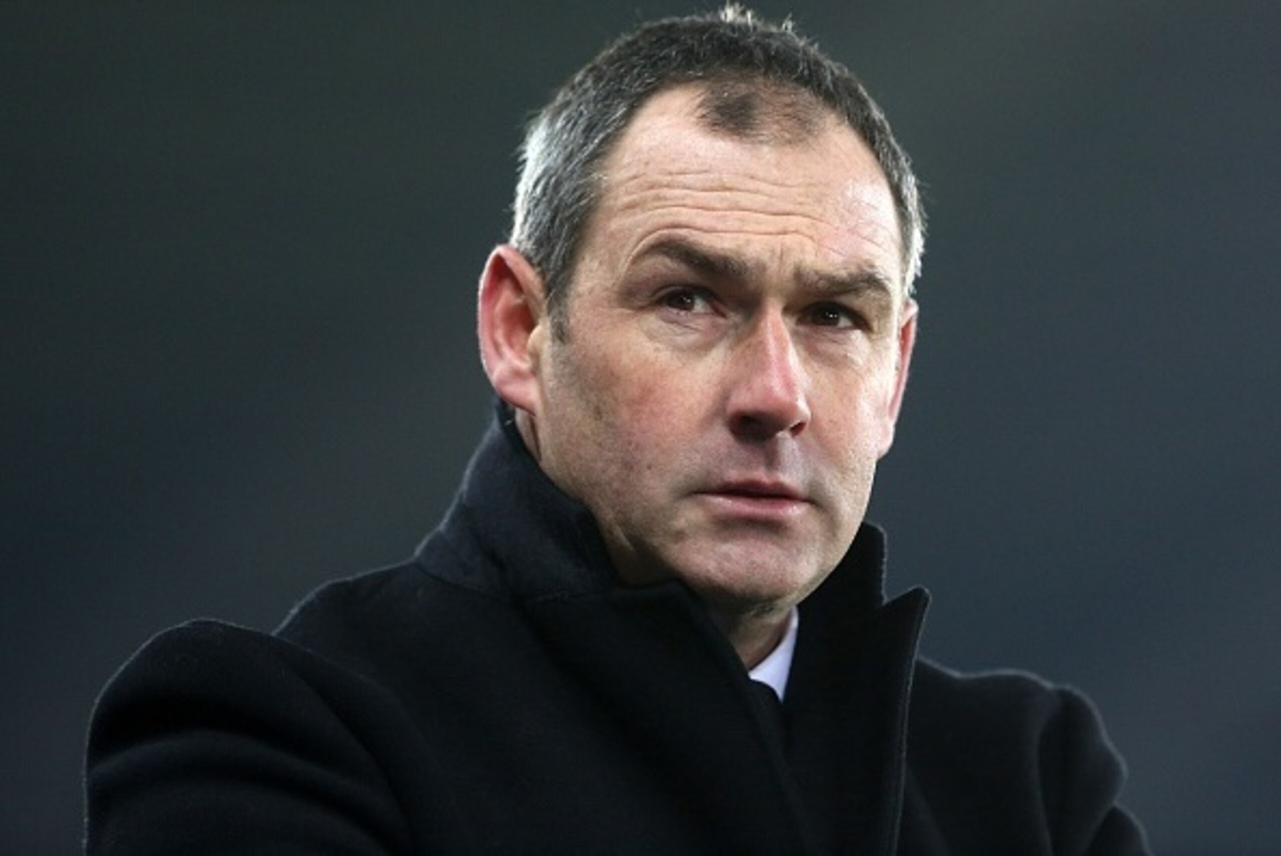 SWANSEA, WALES - FEBRUARY 12: Swansea City manager Paul Clement during the Premier League match between Swansea City and Leicester City at The Liberty Stadium on February 12, 2017 in Swansea, Wales. (Photo by Athena Pictures/Getty Images)