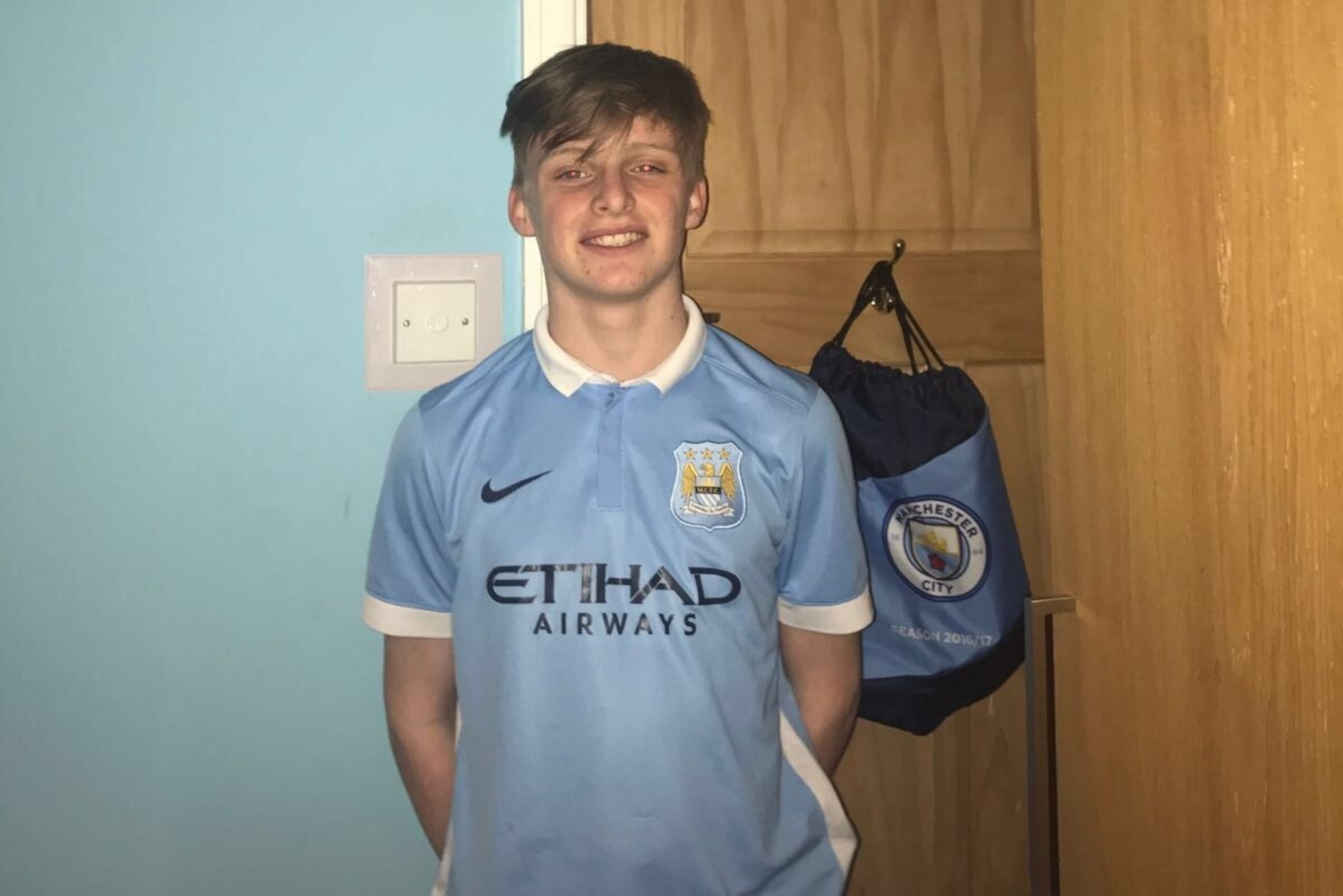 City fan Kieran