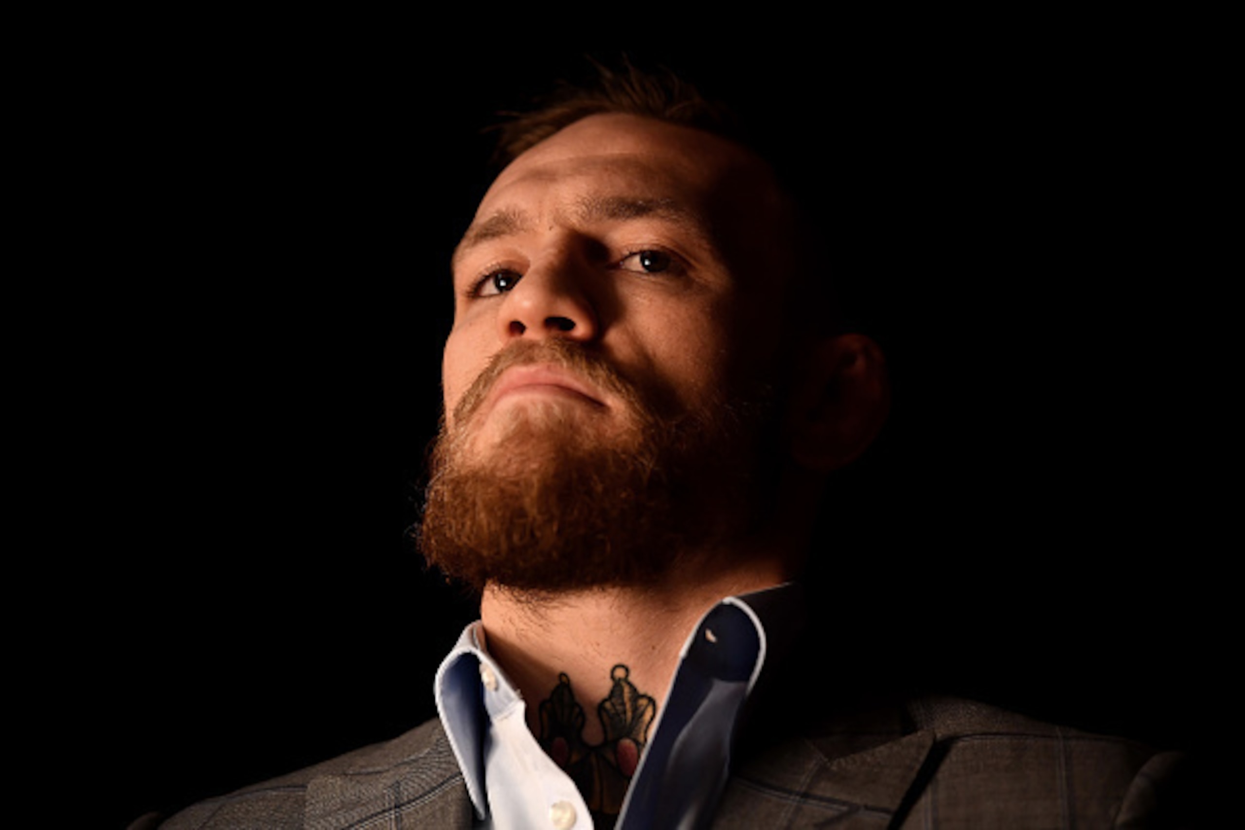 BELFAST, NORTHERN IRELAND - NOVEMBER 19:  UFC lightweight and featherweight champion Conor McGregor attends the UFC Fight Night at the SSE Arena on November 19, 2016 in Belfast, Northern Ireland. (Photo by Brandon Magnus/Zuffa LLC/Zuffa LLC via Getty Imag