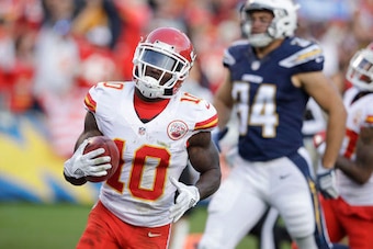 Kansas City Chiefs wide receiver Tyreek Hill