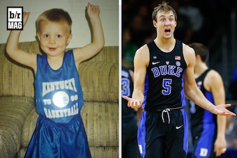 Luke Kennard, age three and age 20.