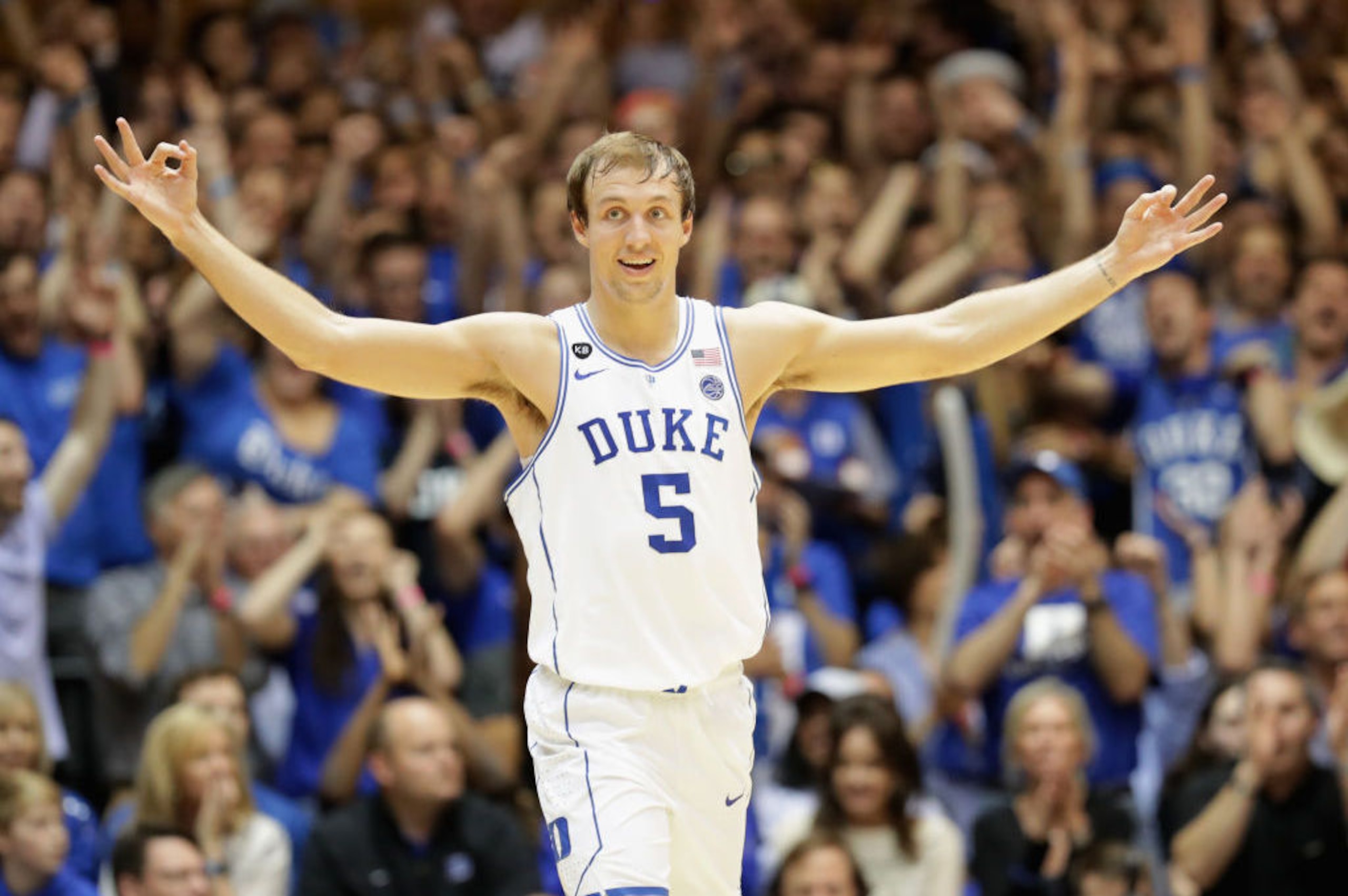 Kennard reacts after a play on February 28, 2017.