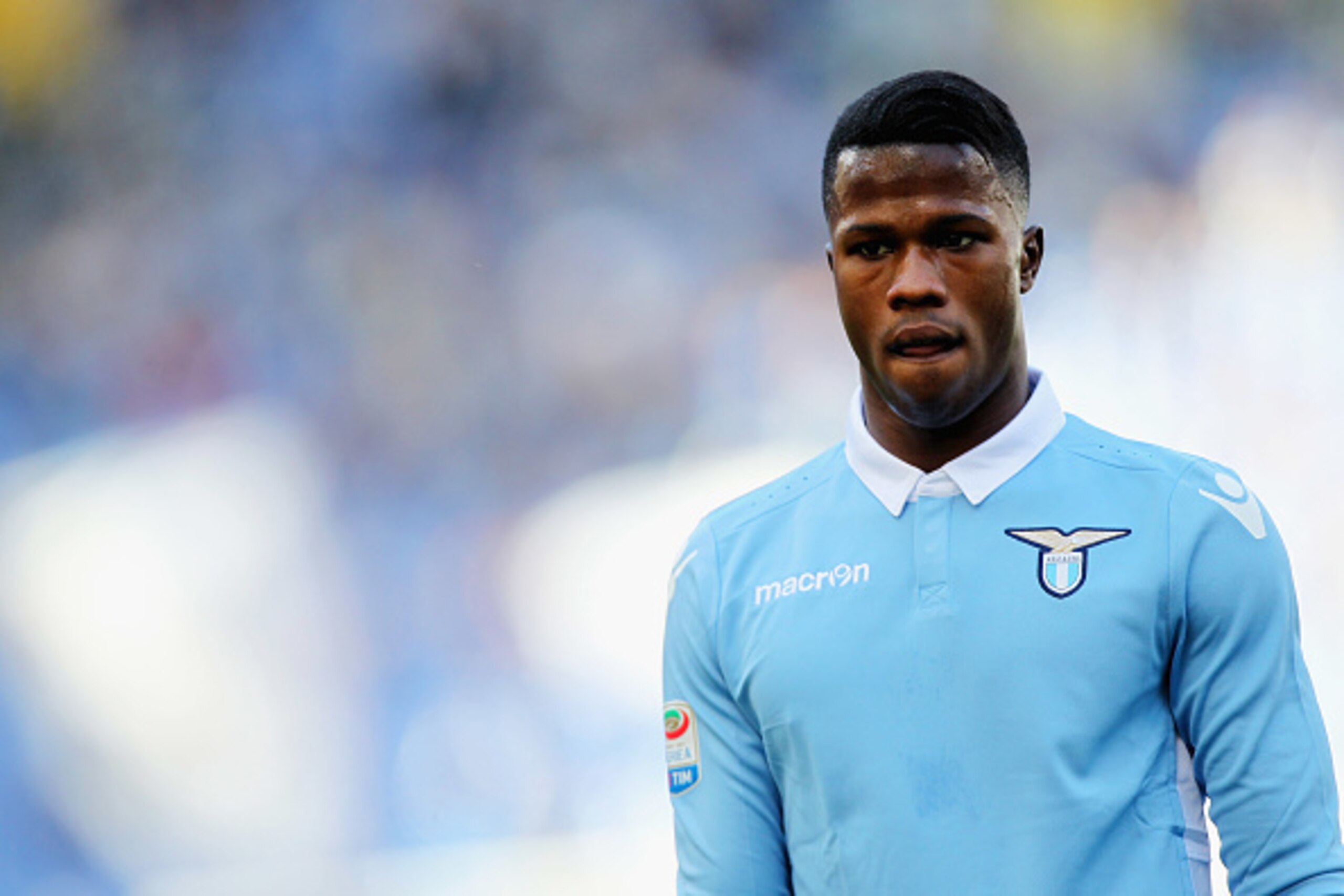 ROME, ITALY - FEBRUARY 26:  Balde Diao Keita of SS Lazio looks on during the Serie A match between SS Lazio and Udinese Calcio at Stadio Olimpico on February 26, 2017 in Rome, Italy.  (Photo by Paolo Bruno/Getty Images)