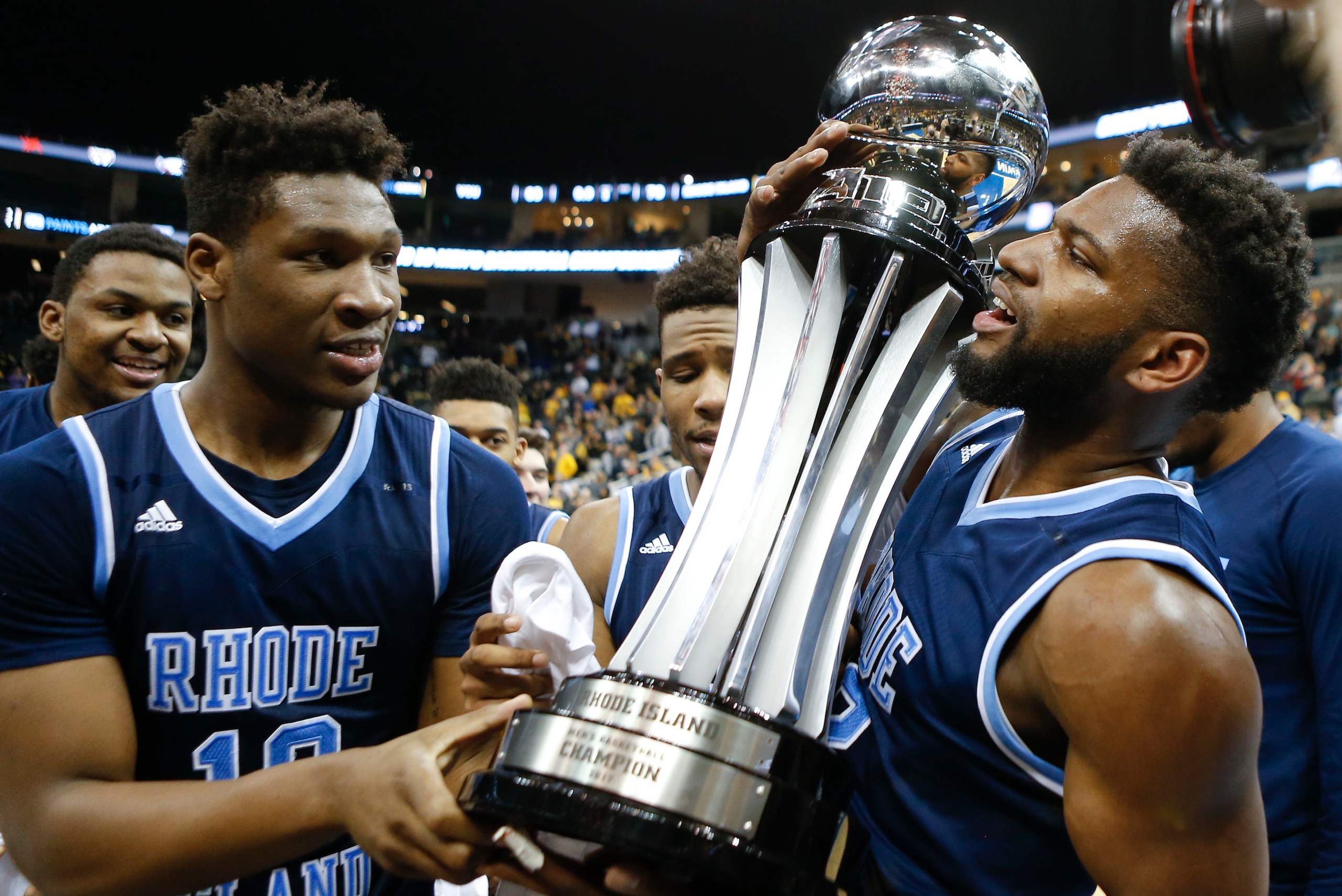 Rhode Island has the firepower to come up with an upset of Creighton in the first round of NCAA tournament.
