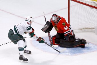 The Minnesota Wild and Chicago Blackhawks battling for the No. 1 seed in the Western Conference.