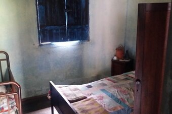 The bedroom Pele shared with his brother