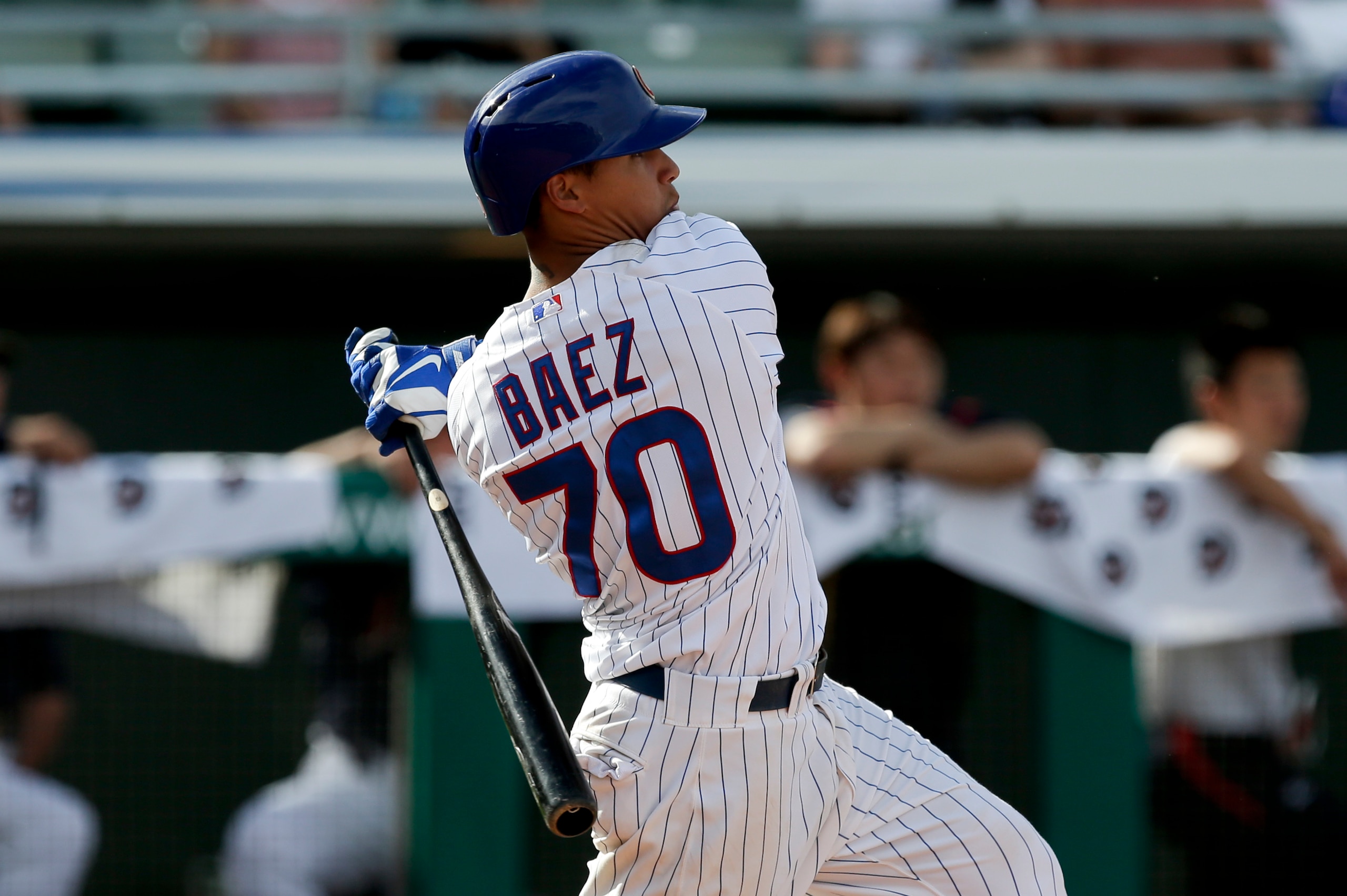 Javier Baez was among a handful of Cubs prospects who offered the team hope that better seasons were ahead than their 66-96 2013.