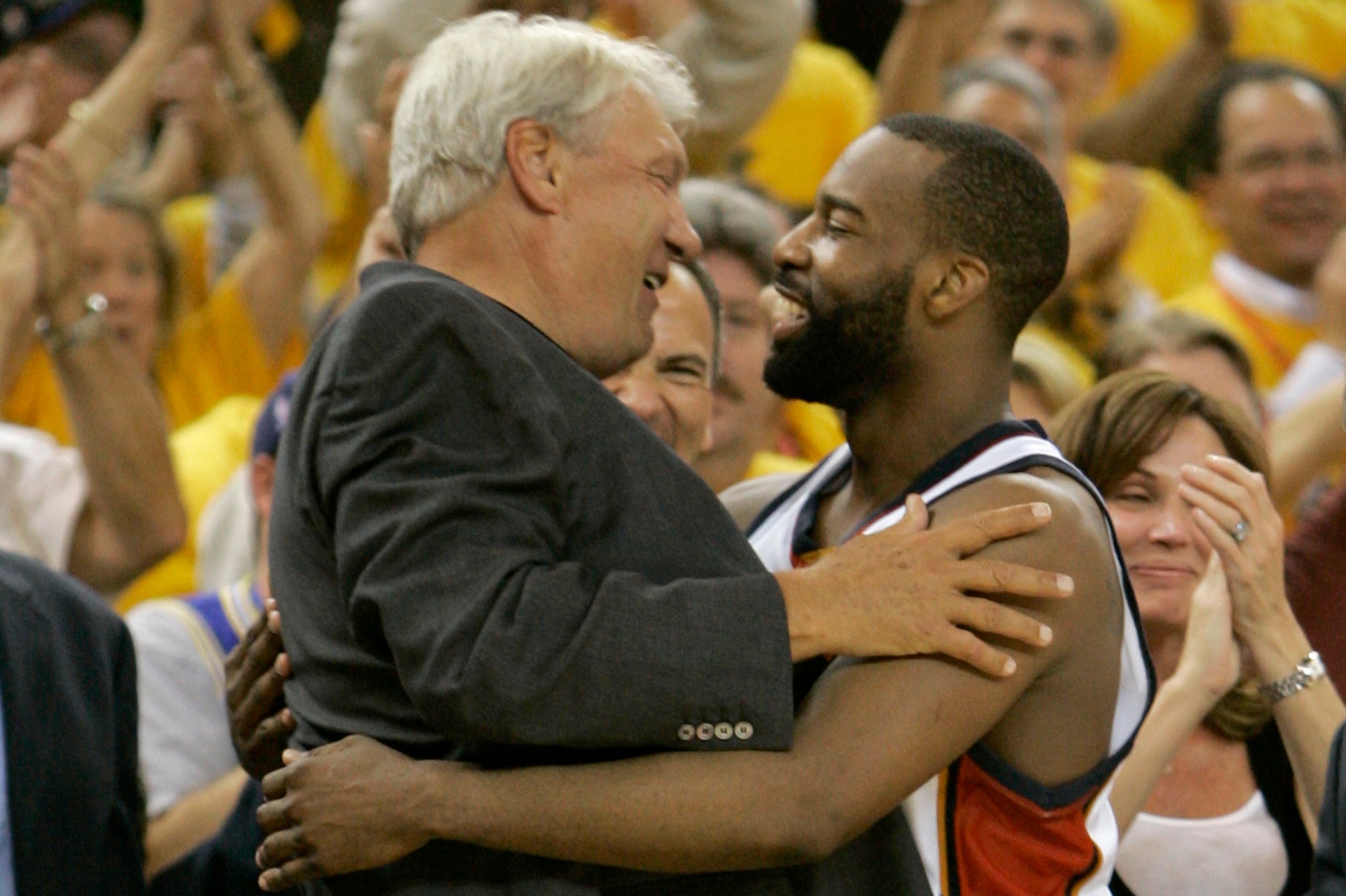 With Nelson as his coach, Davis found a voice as the Warriors' brash, tough leader. With Nelson as his coach, Davis found a voice as the Warriors' brash, tough leader.