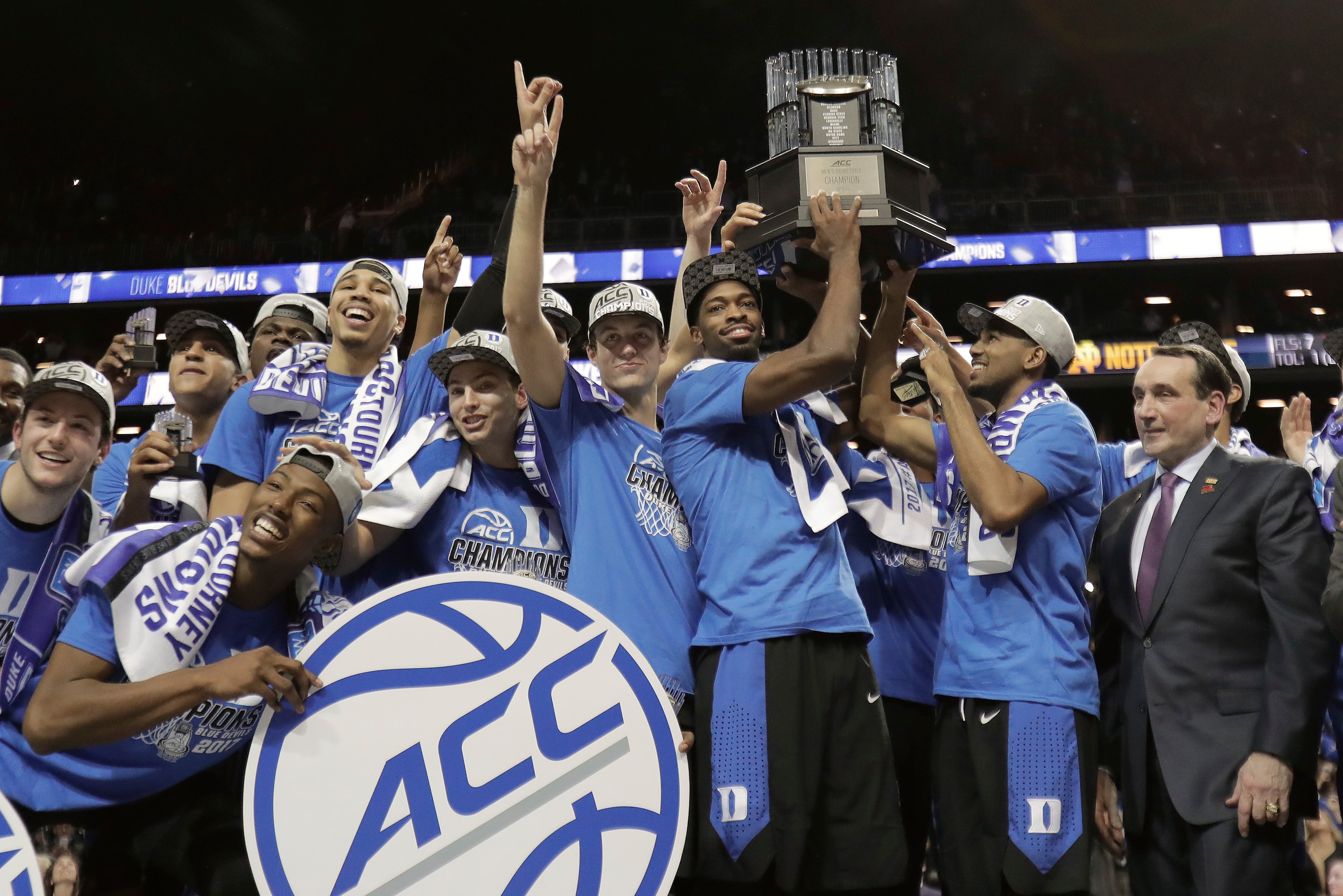 Duke looked like a legitimate national title contender in winning the ACC tournament. That wasn't the case just over a week later.