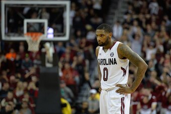 Thornwell during a game against Vanderbilt on January 9, 2016.