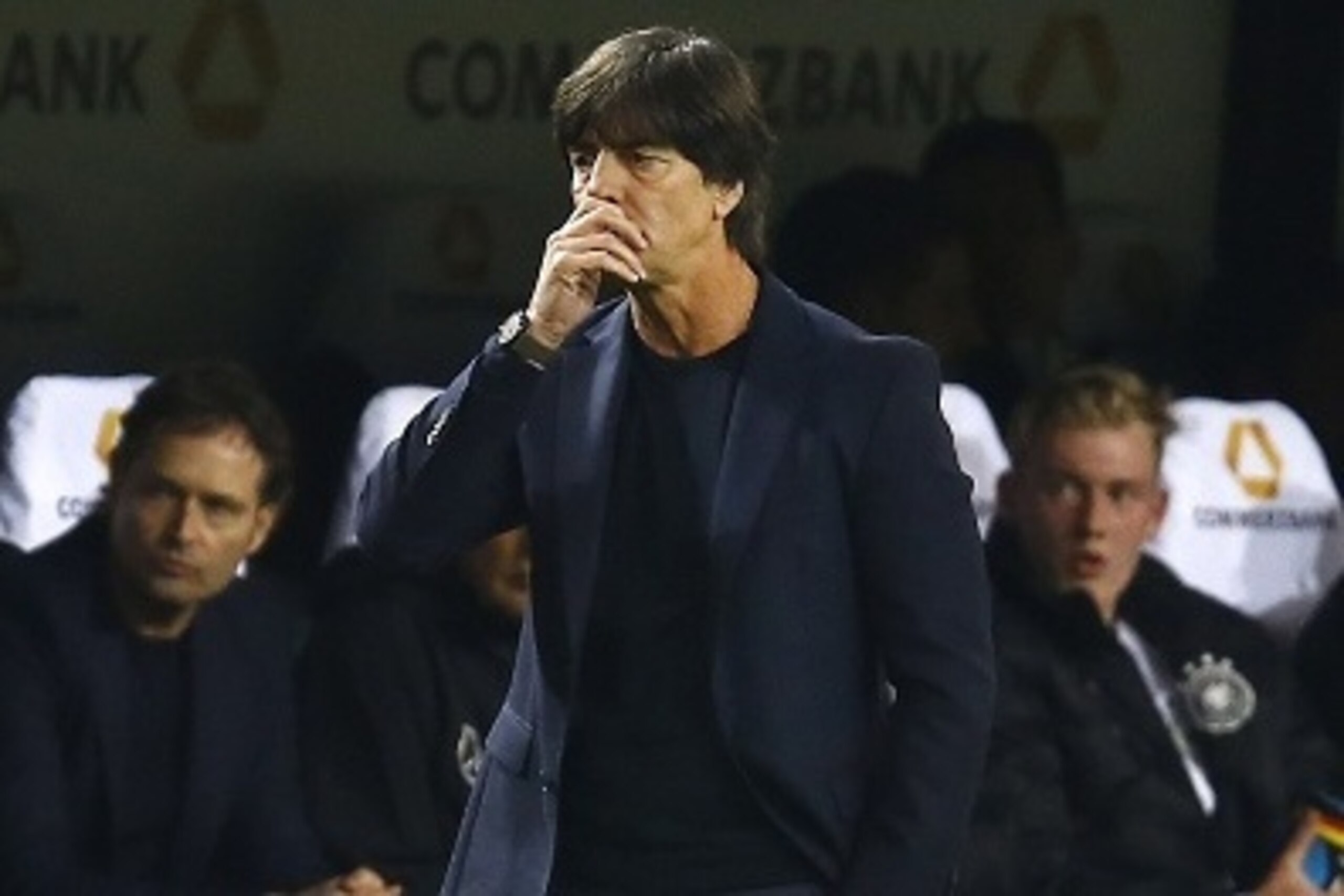 coach Joachim Low of Germanyduring the friendly match between Germany and England on March 22, 2017 at the Signal Iduna Park stadium in Dortmund, Germany.(Photo by VI Images via Getty Images) coach Joachim Low of Germanyduring the friendly match between Germany and England on March 22, 2017 at the Signal Iduna Park stadium in Dortmund, Germany.(Photo by VI Images via Getty Images)
