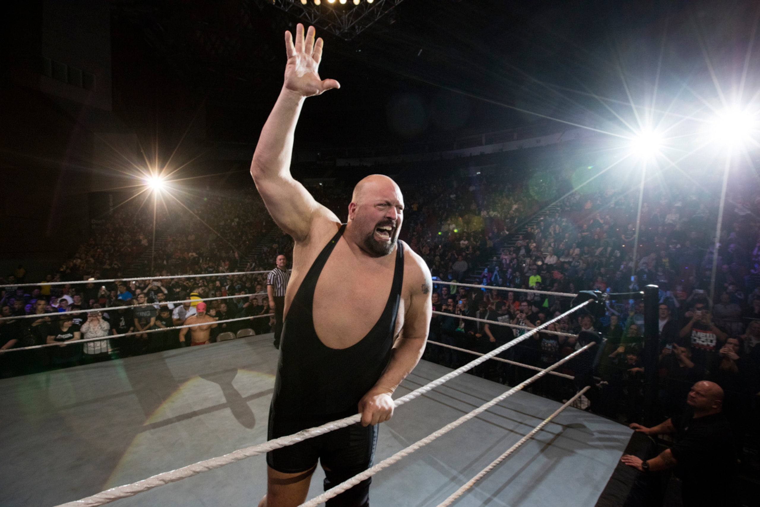 The Big Show in Leeds, England, on April 17, 2016.