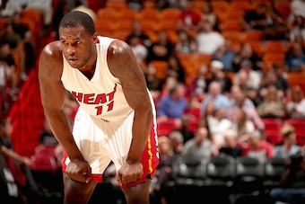 MIAMI, FL - NOVEMBER 17:  Dion Waiters #11 of the Miami Heat looks on during the game against the Milwaukee Bucks on November 17, 2016 at American Airlines Arena in Miami, Florida. NOTE TO USER: User expressly acknowledges and agrees that, by downloading 