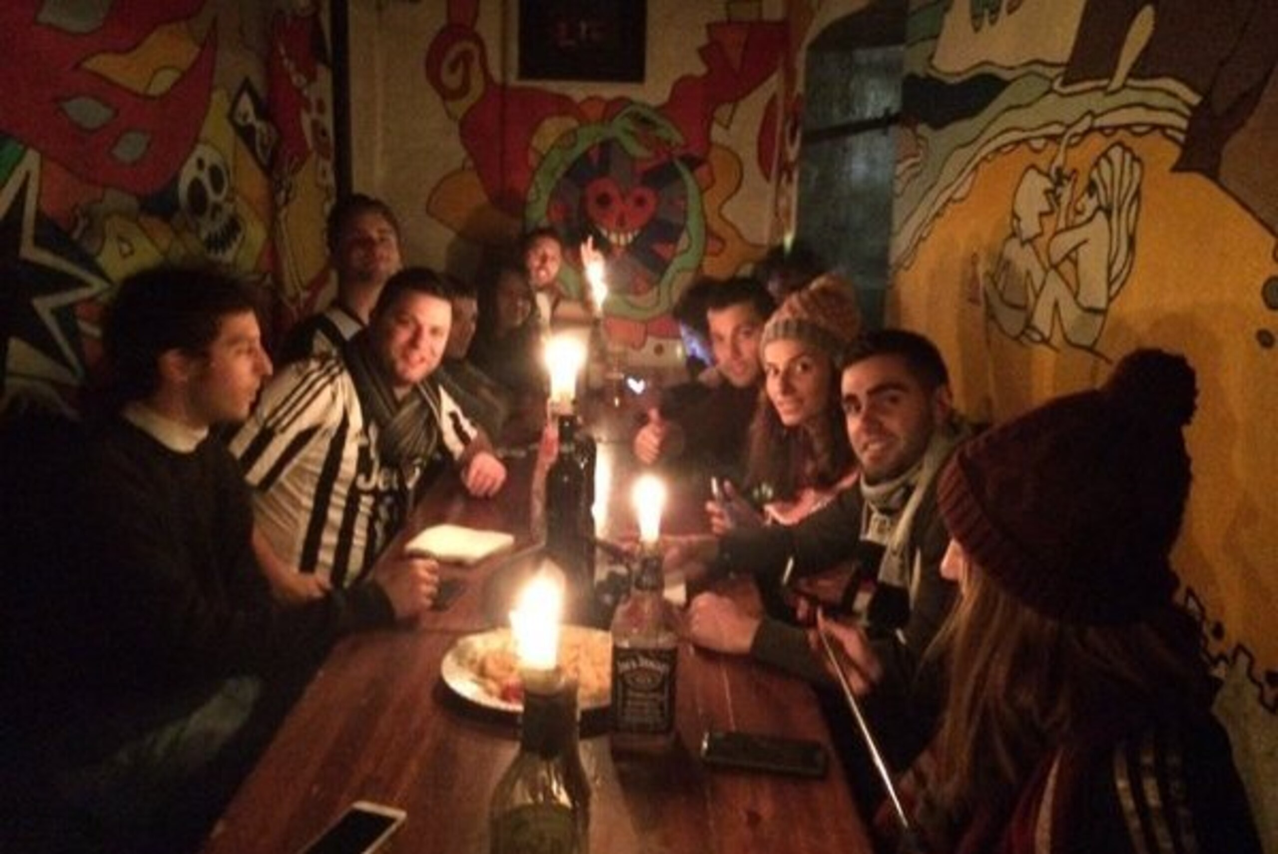 Juventus fans after the game.