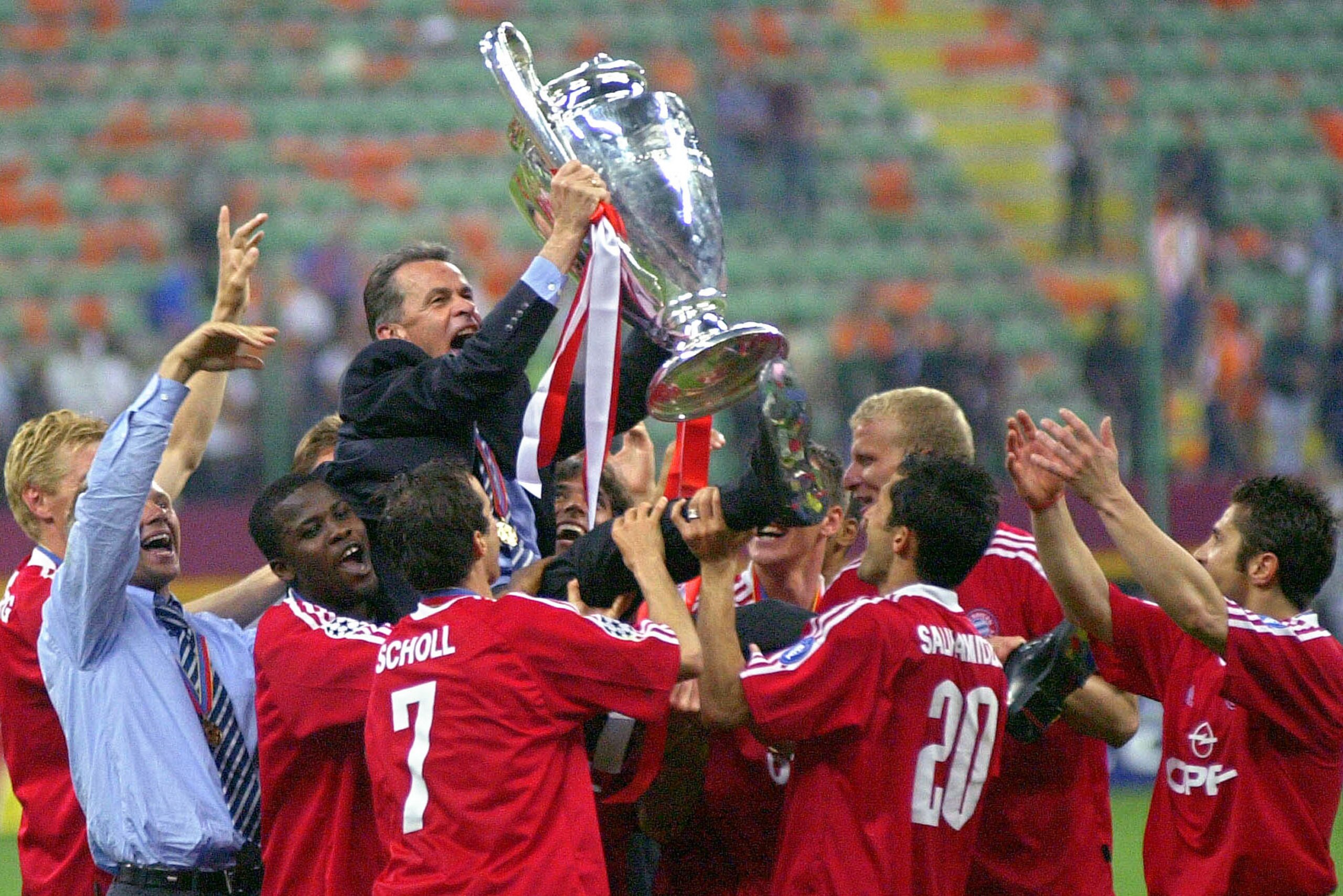 Ottmar Hitzfeld won the Champions League with Dortmund then brought the trophy to Bavaria four years later.