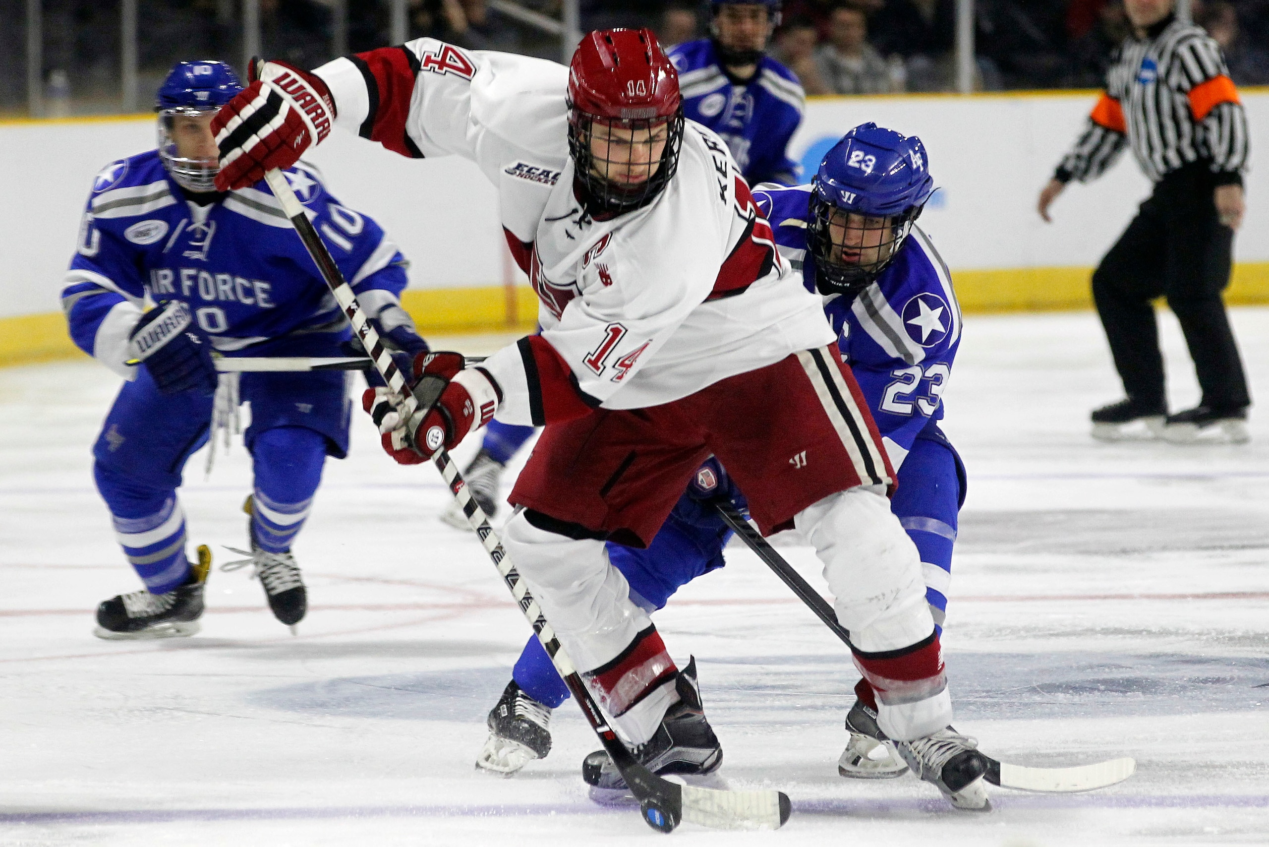 Alexander Kerfoot leads an explosive Harvard offense.