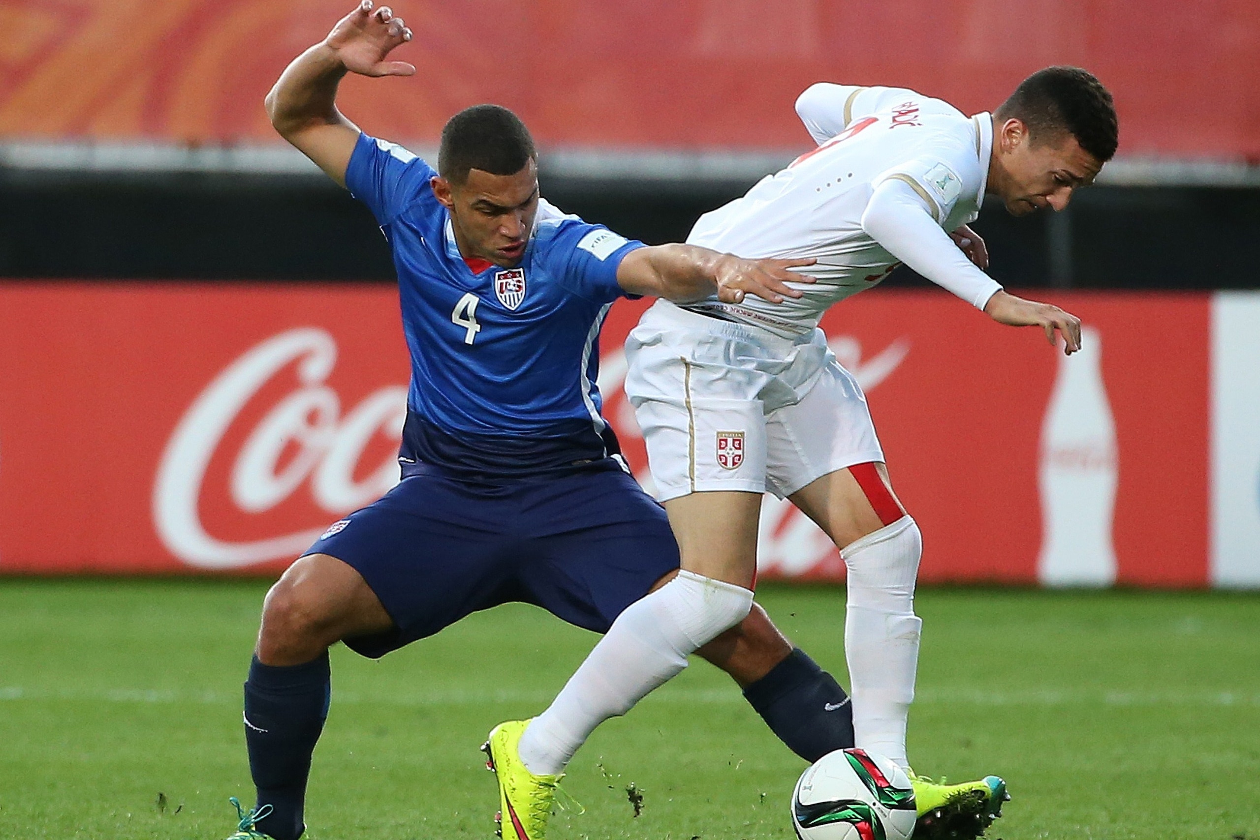 Carter-Vickers at the U-20 World Cup in 2015